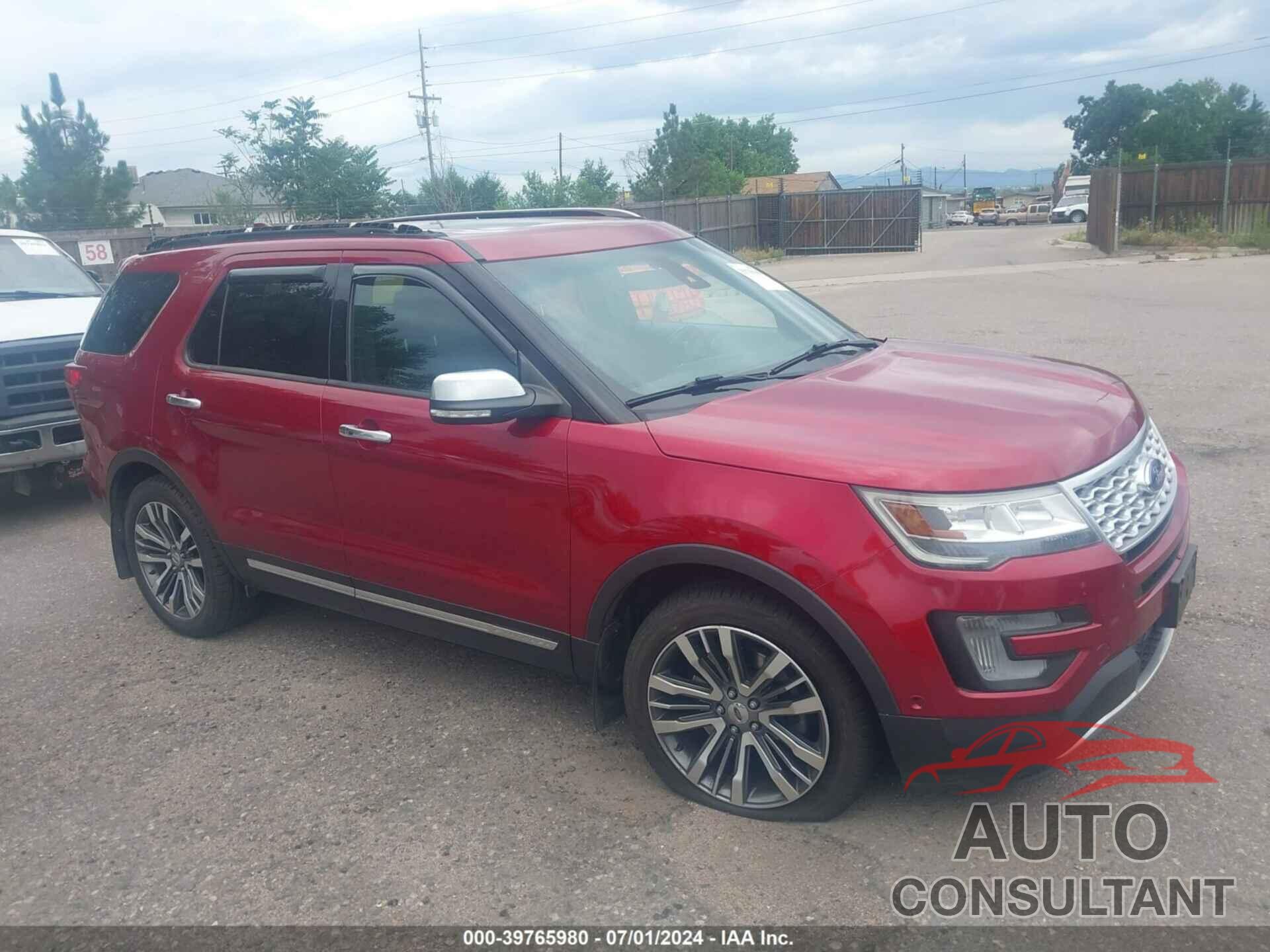 FORD EXPLORER 2016 - 1FM5K8HT0GGC02847