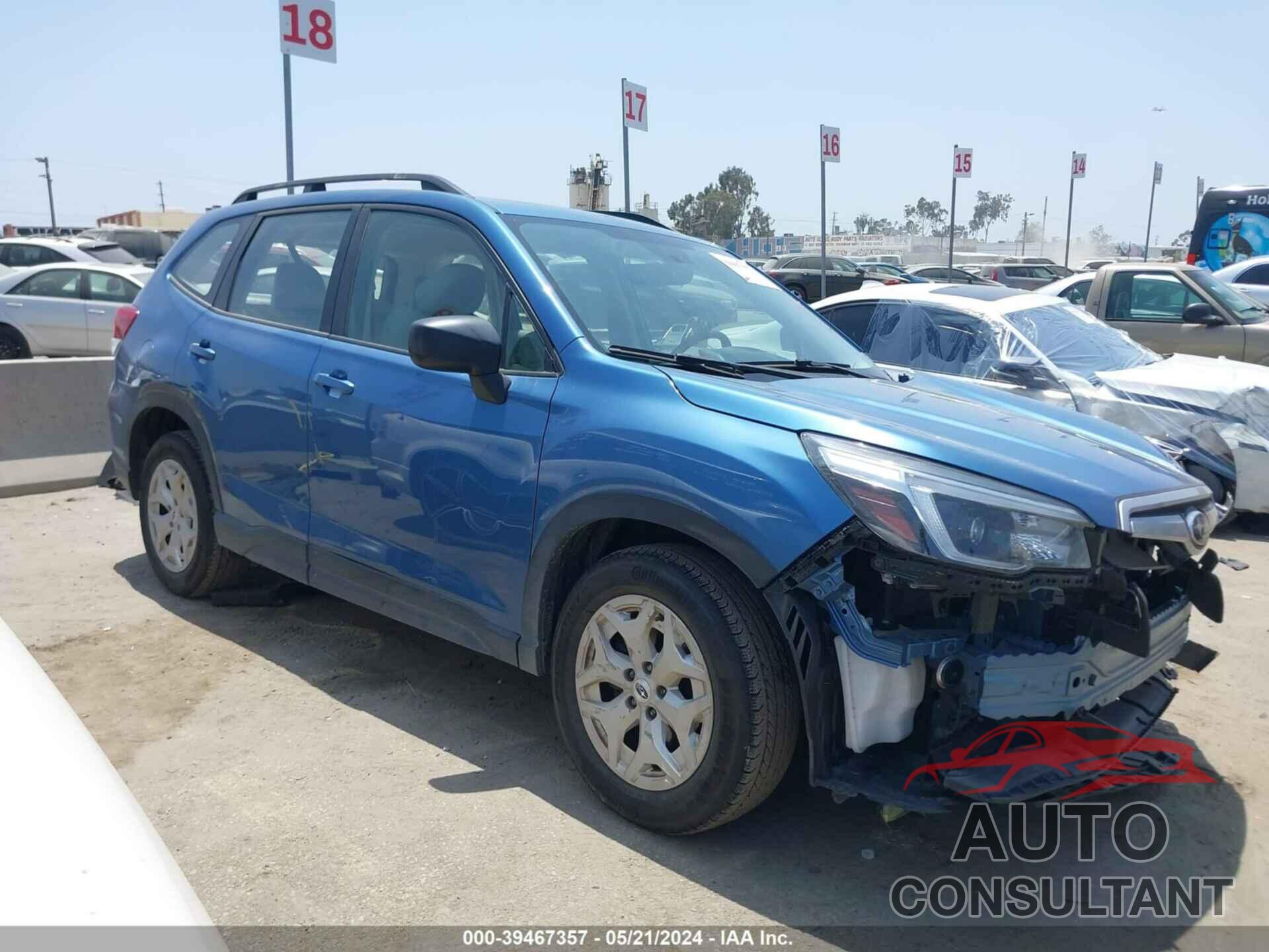 SUBARU FORESTER 2021 - JF2SKADC9MH472736