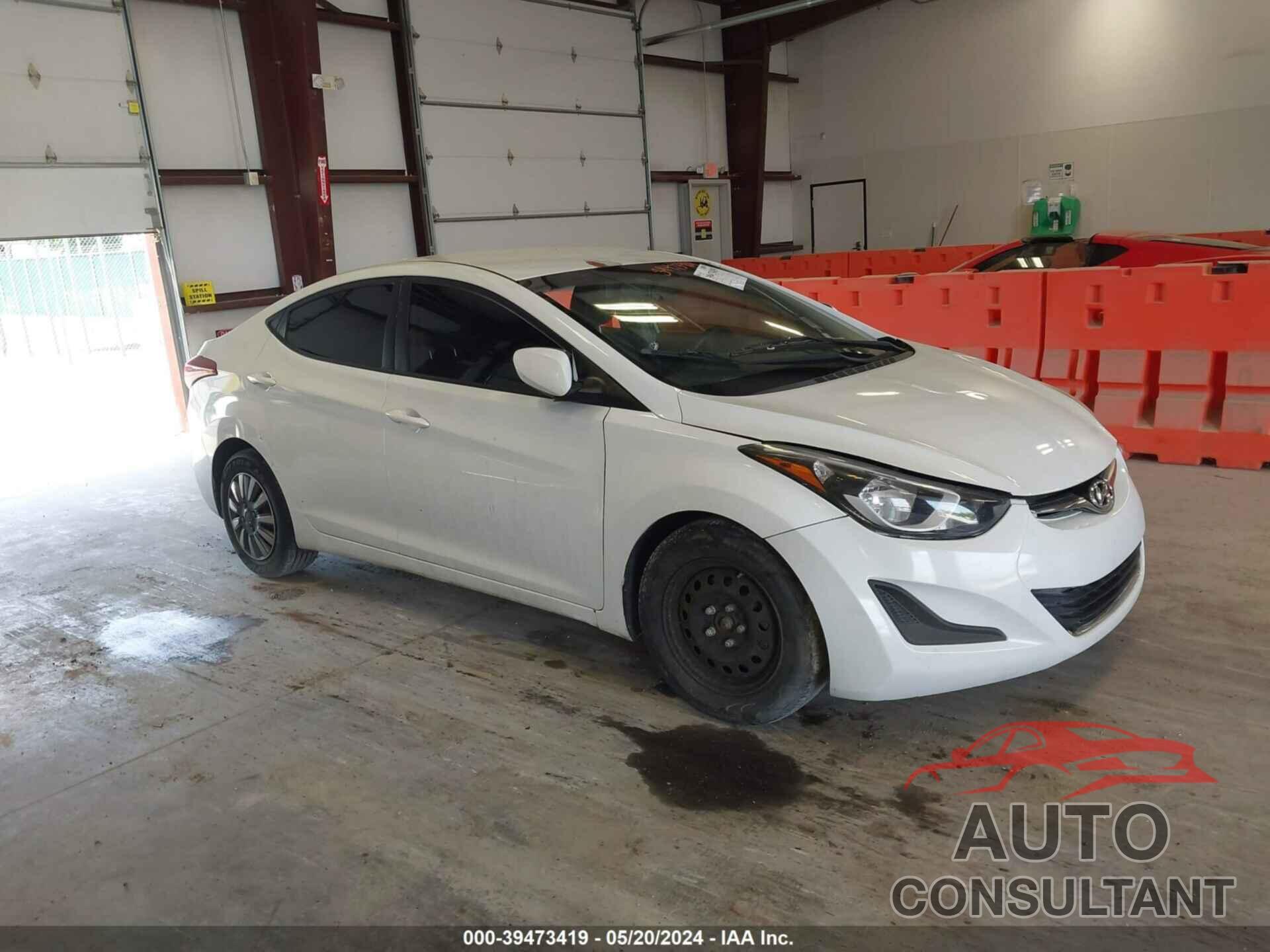 HYUNDAI ELANTRA 2016 - 5NPDH4AEXGH735996