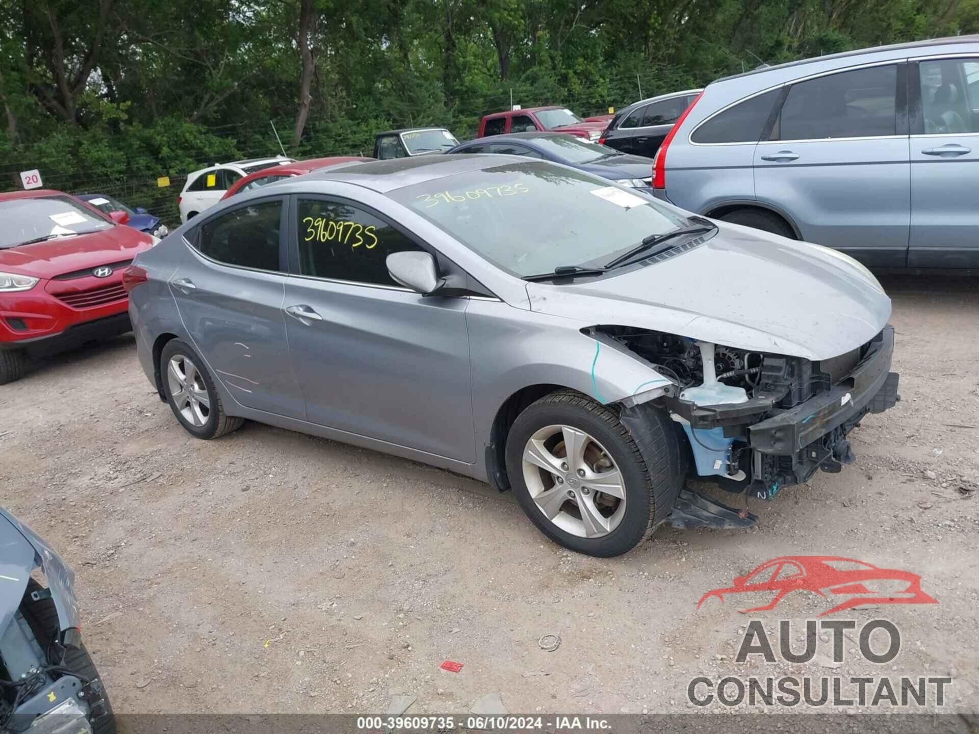 HYUNDAI ELANTRA 2016 - 5NPDH4AE9GH726710