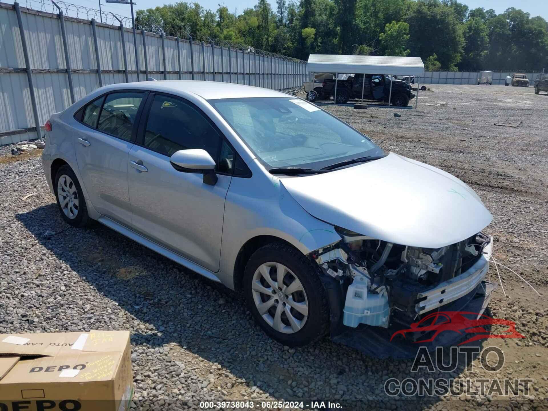 TOYOTA COROLLA 2020 - JTDEPRAE7LJ076104