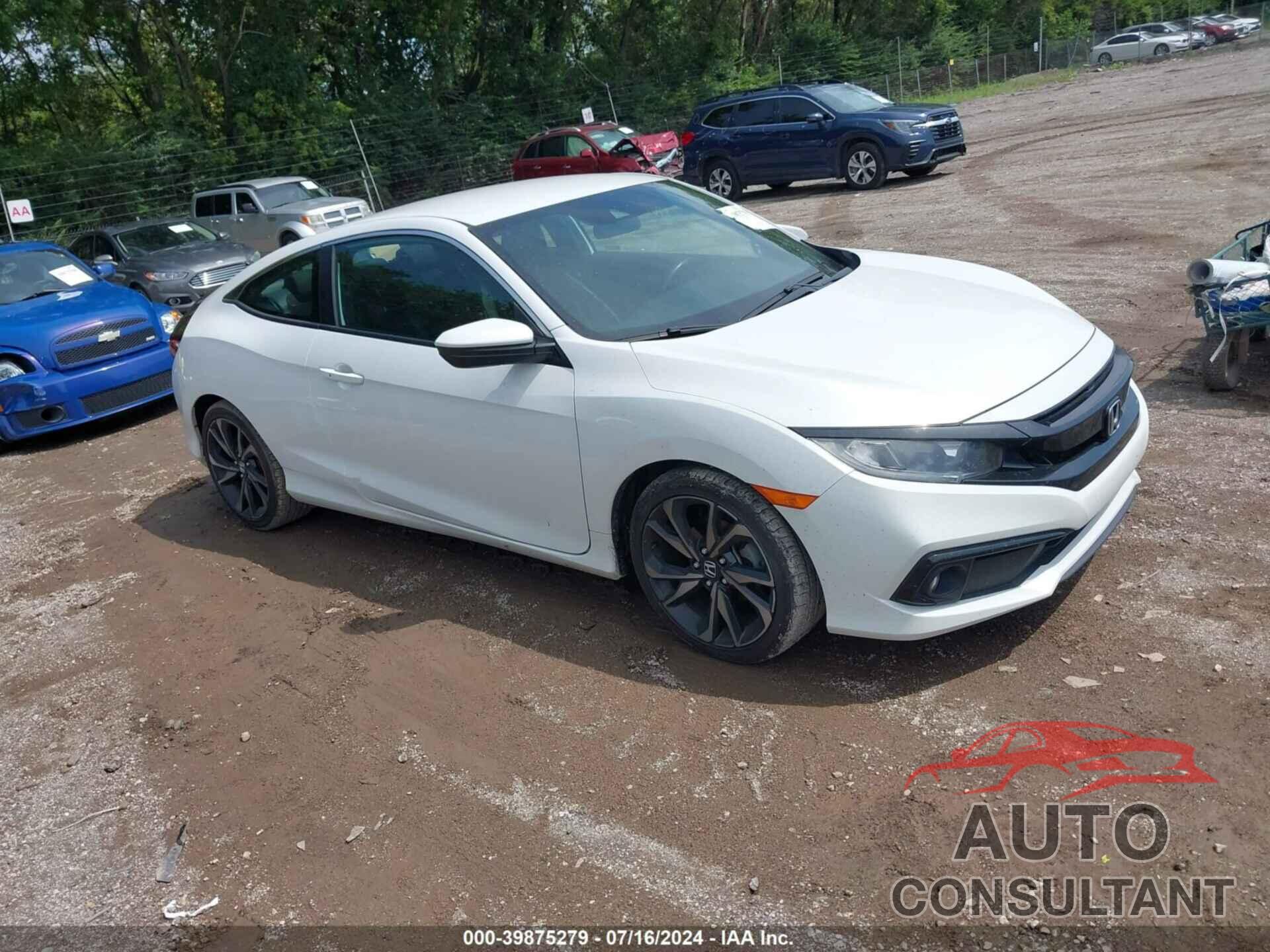 HONDA CIVIC 2019 - 2HGFC4B88KH305757