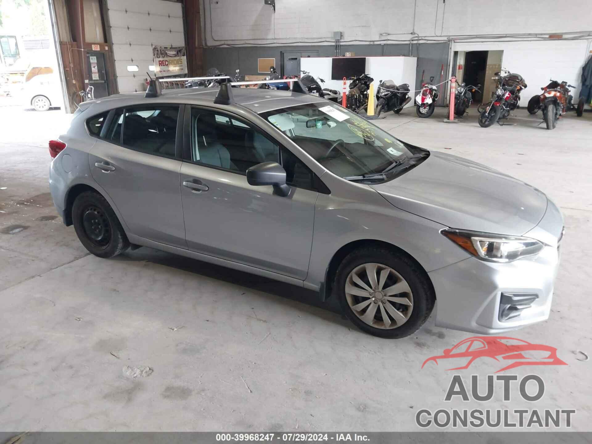 SUBARU IMPREZA 2018 - 4S3GTAA69J3745599