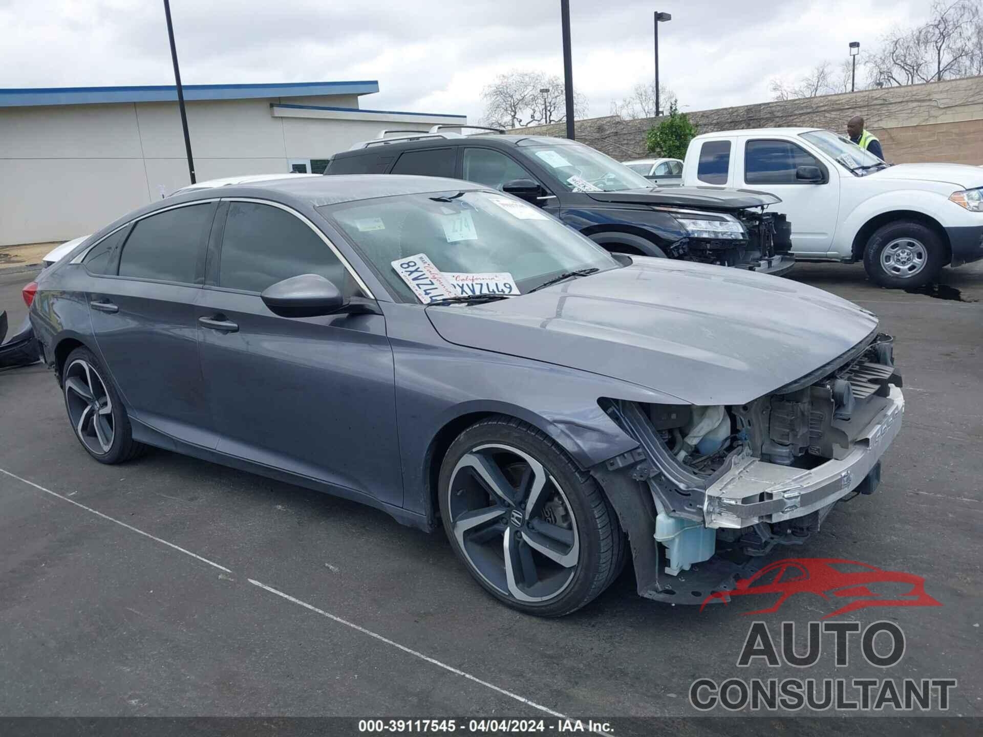HONDA ACCORD 2020 - 1HGCV1F39LA072000