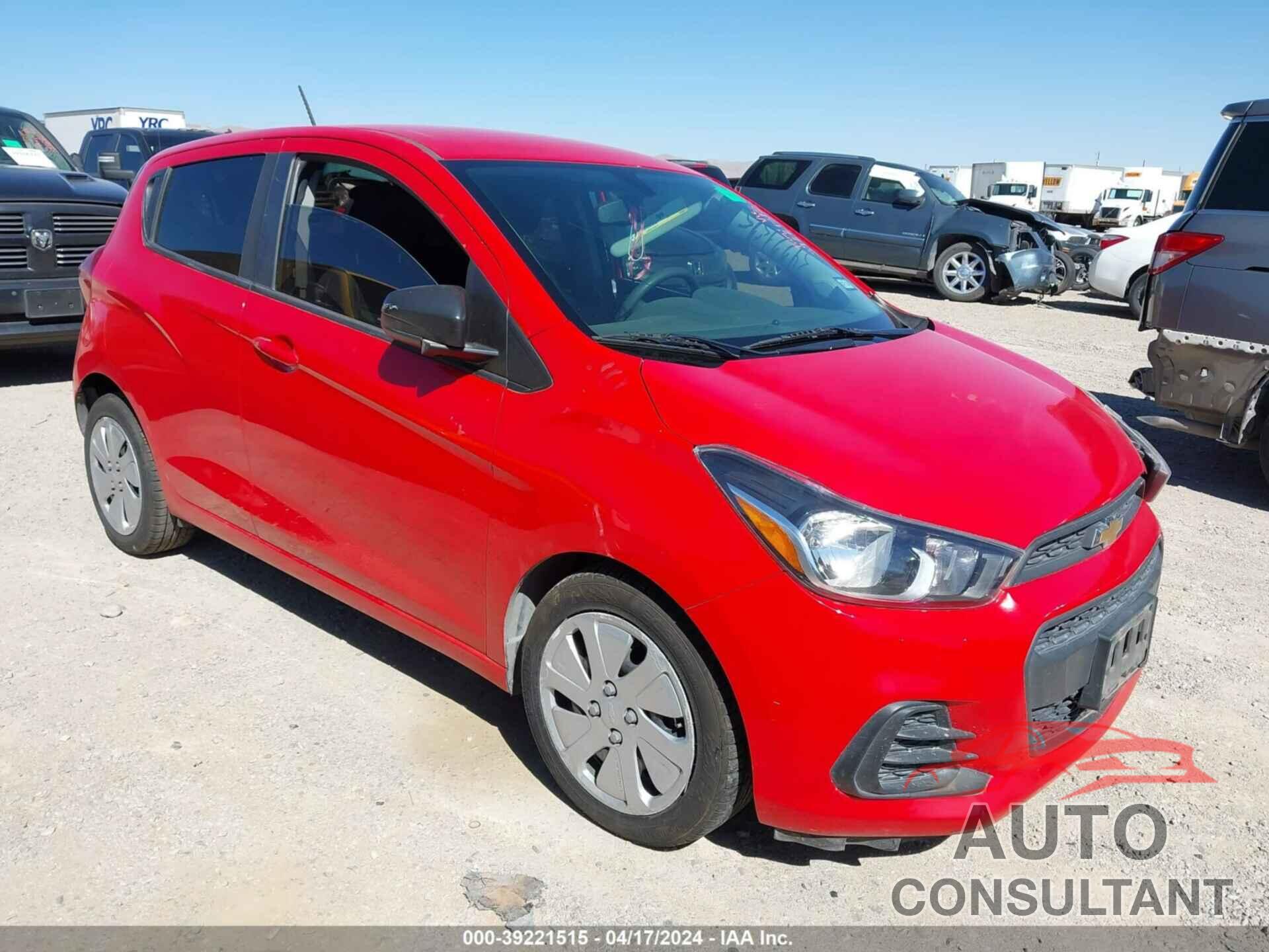 CHEVROLET SPARK 2017 - KL8CB6SA8HC763578