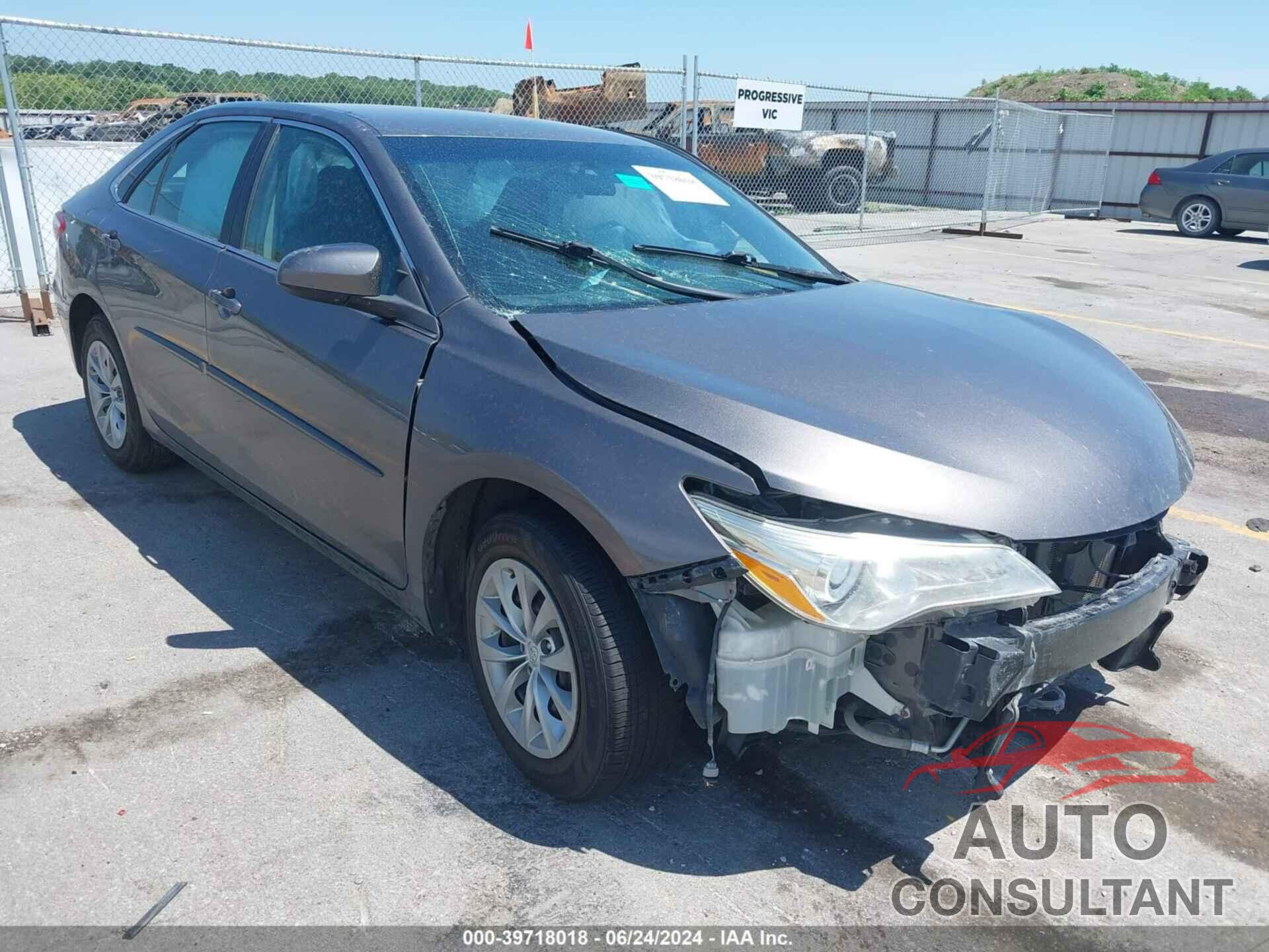 TOYOTA CAMRY 2017 - 4T1BF1FK5HU428037