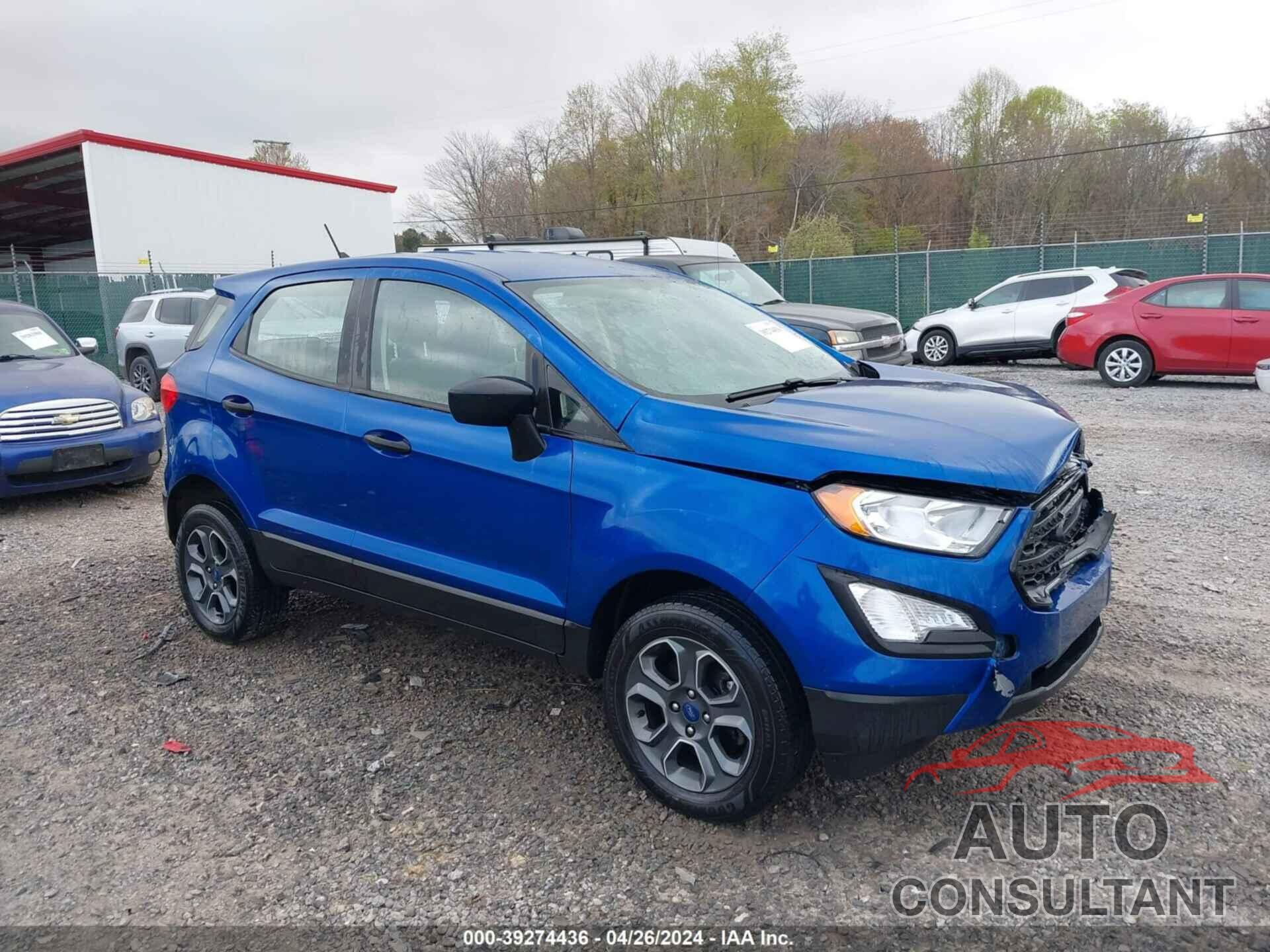 FORD ECOSPORT 2021 - MAJ6S3FL8MC439030