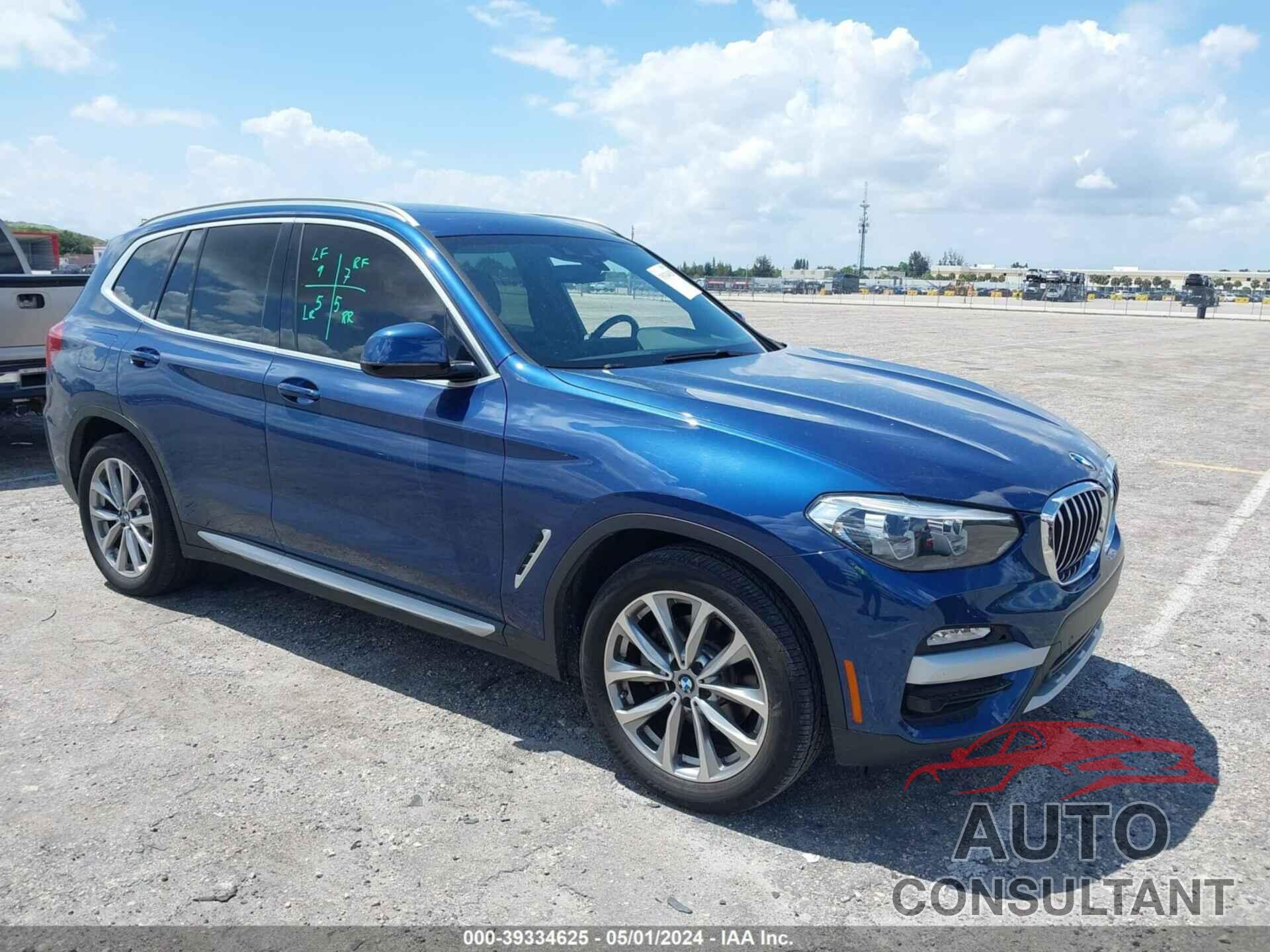 BMW X3 2019 - 5UXTR7C52KLF31531