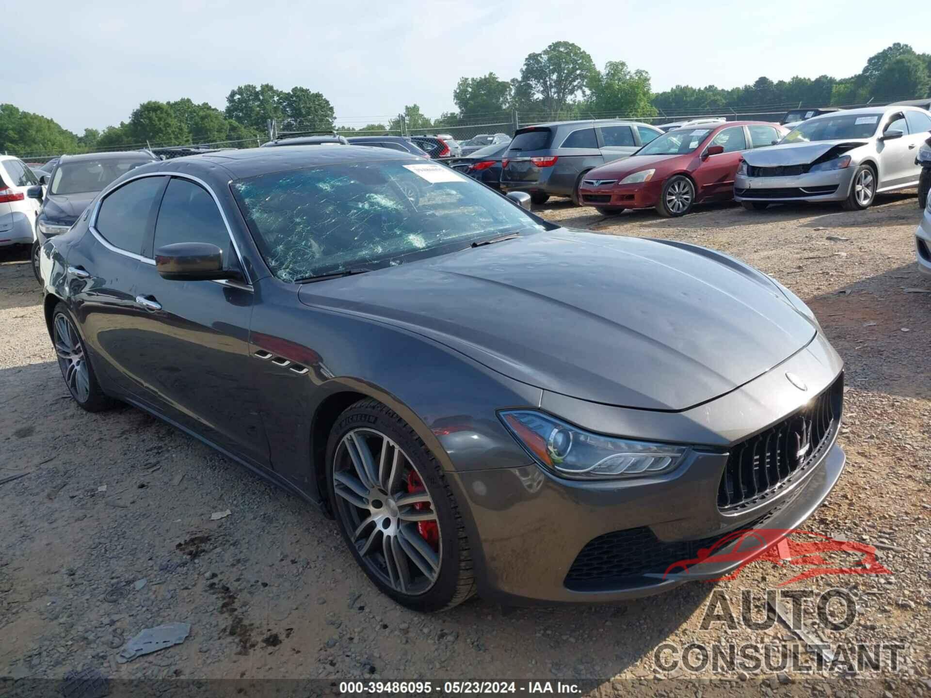 MASERATI GHIBLI 2016 - ZAM57RSA7G1171212