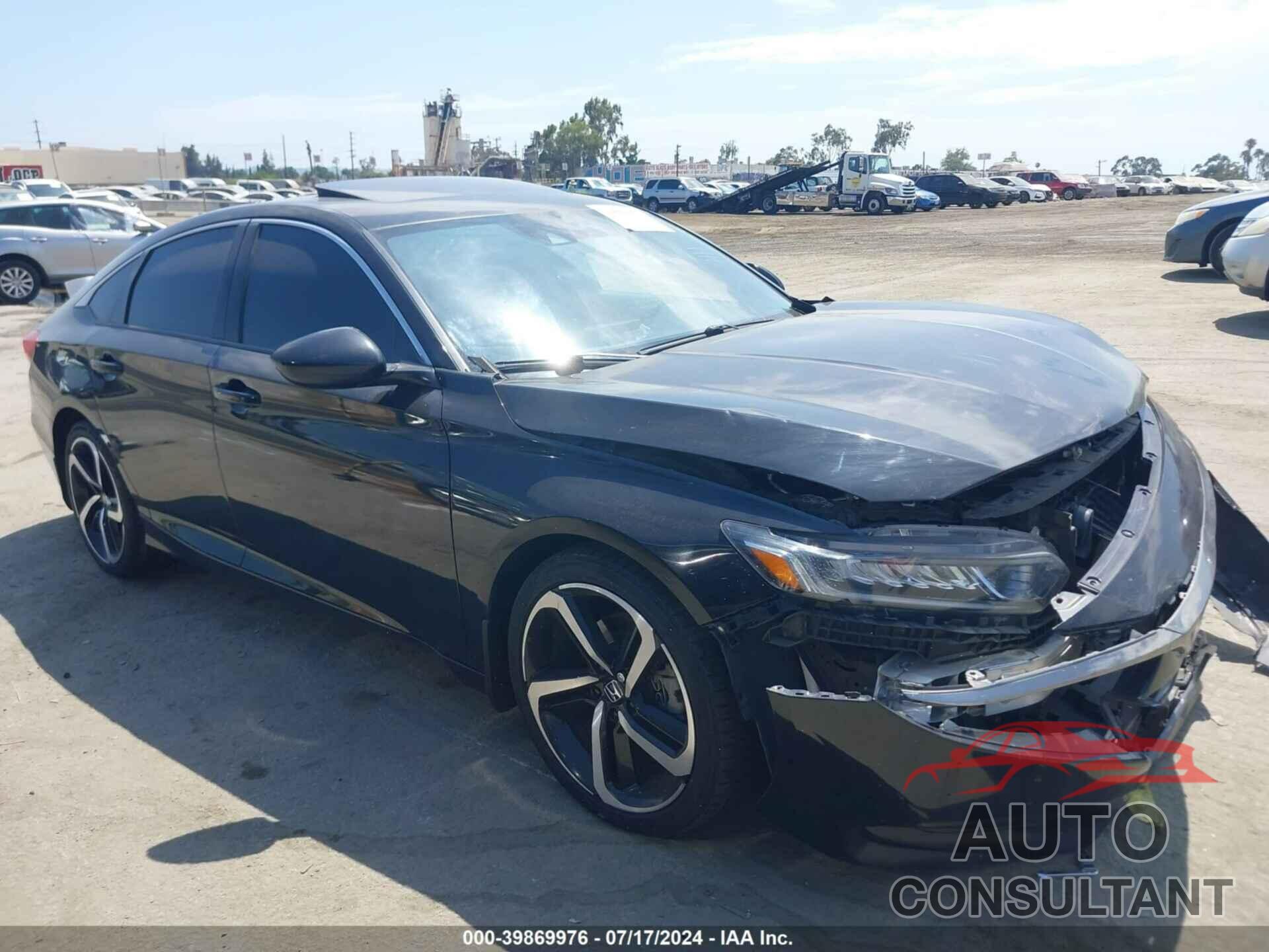 HONDA ACCORD 2018 - 1HGCV2F37JA044327