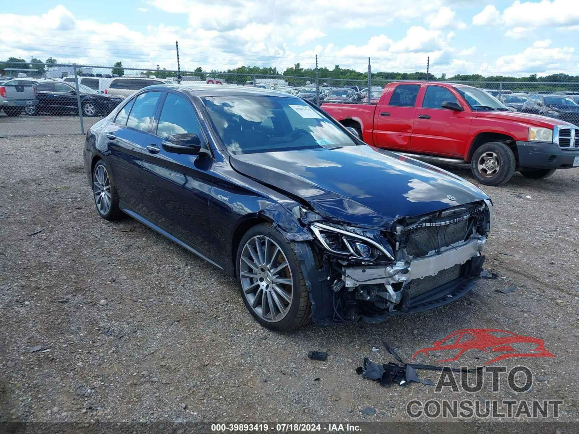 MERCEDES-BENZ AMG C 43 2018 - 55SWF6EB8JU246222