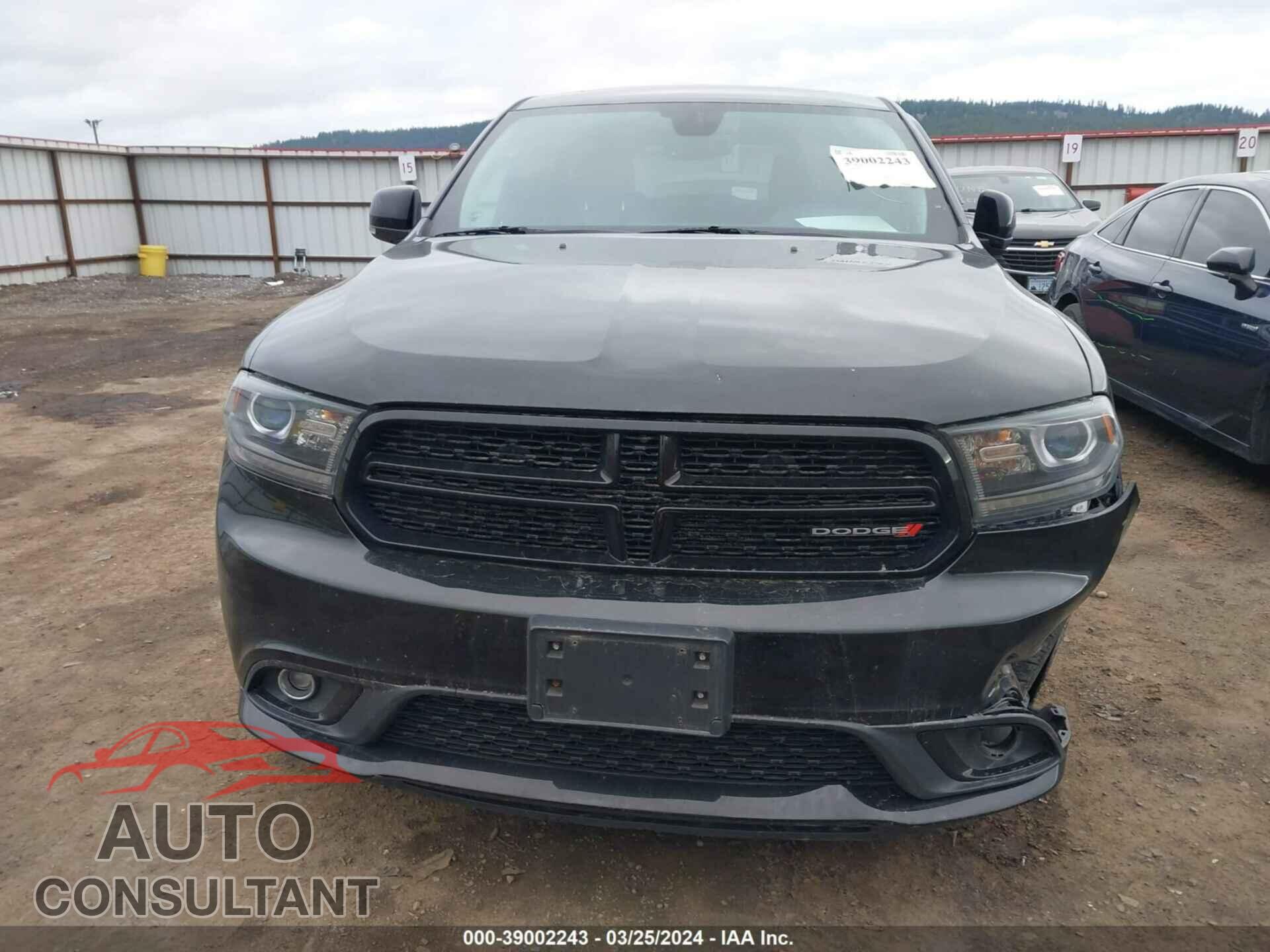 DODGE DURANGO 2017 - 1C4RDJDG5HC935470