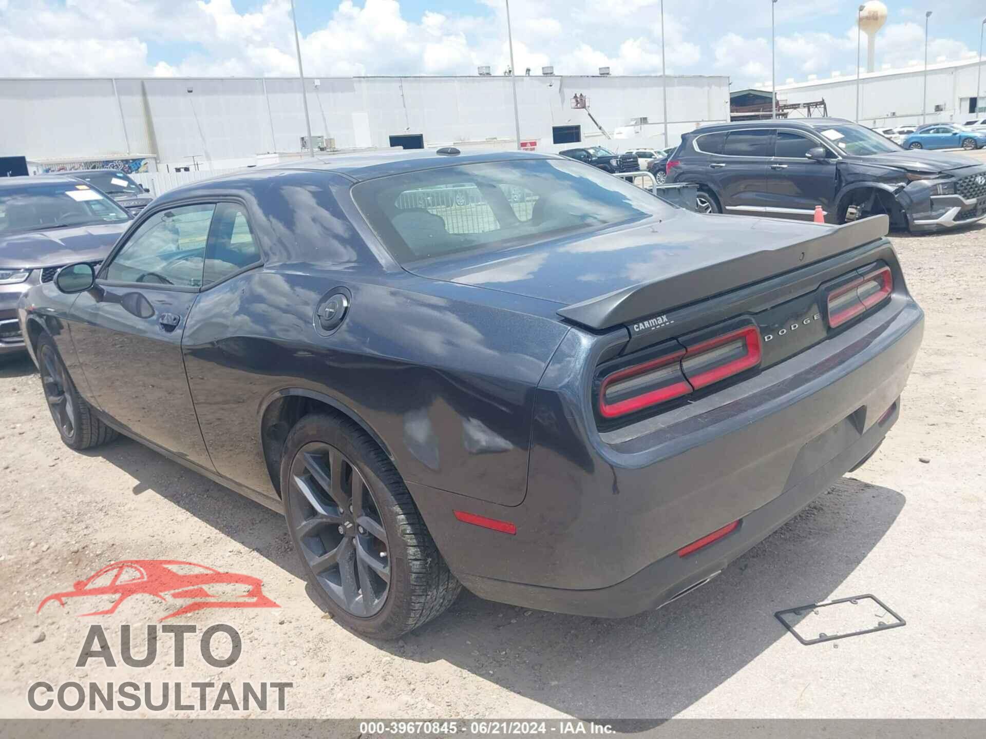 DODGE CHALLENGER 2019 - 2C3CDZAG6KH566698