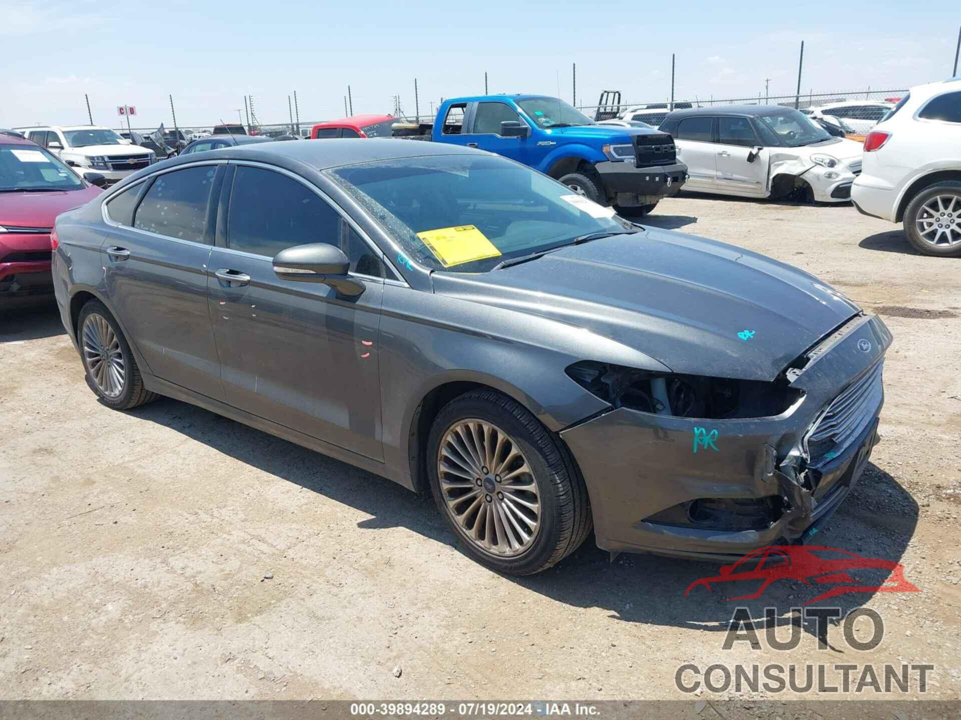 FORD FUSION 2016 - 3FA6P0K96GR392144