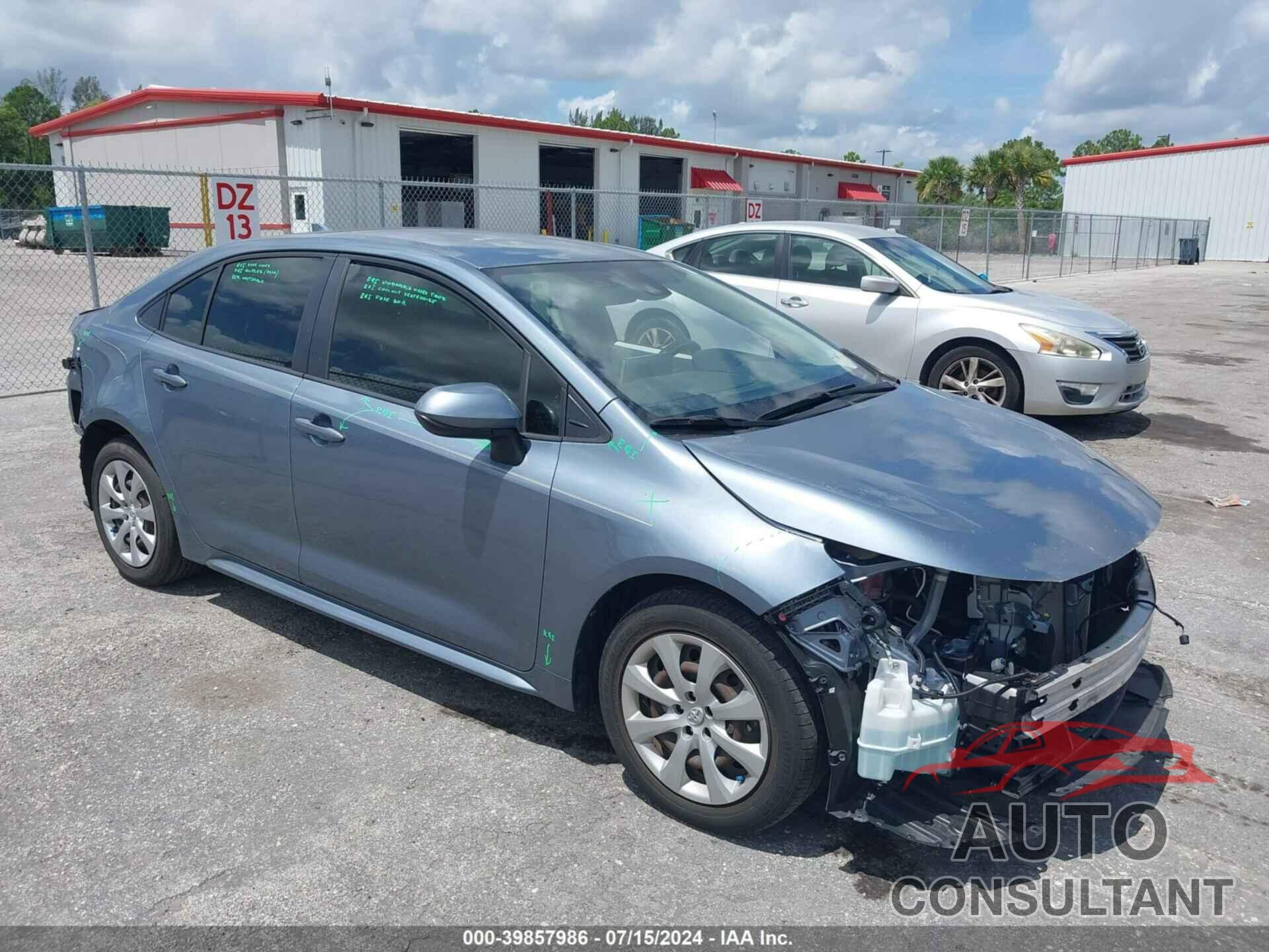 TOYOTA COROLLA 2020 - JTDEPRAE5LJ000526