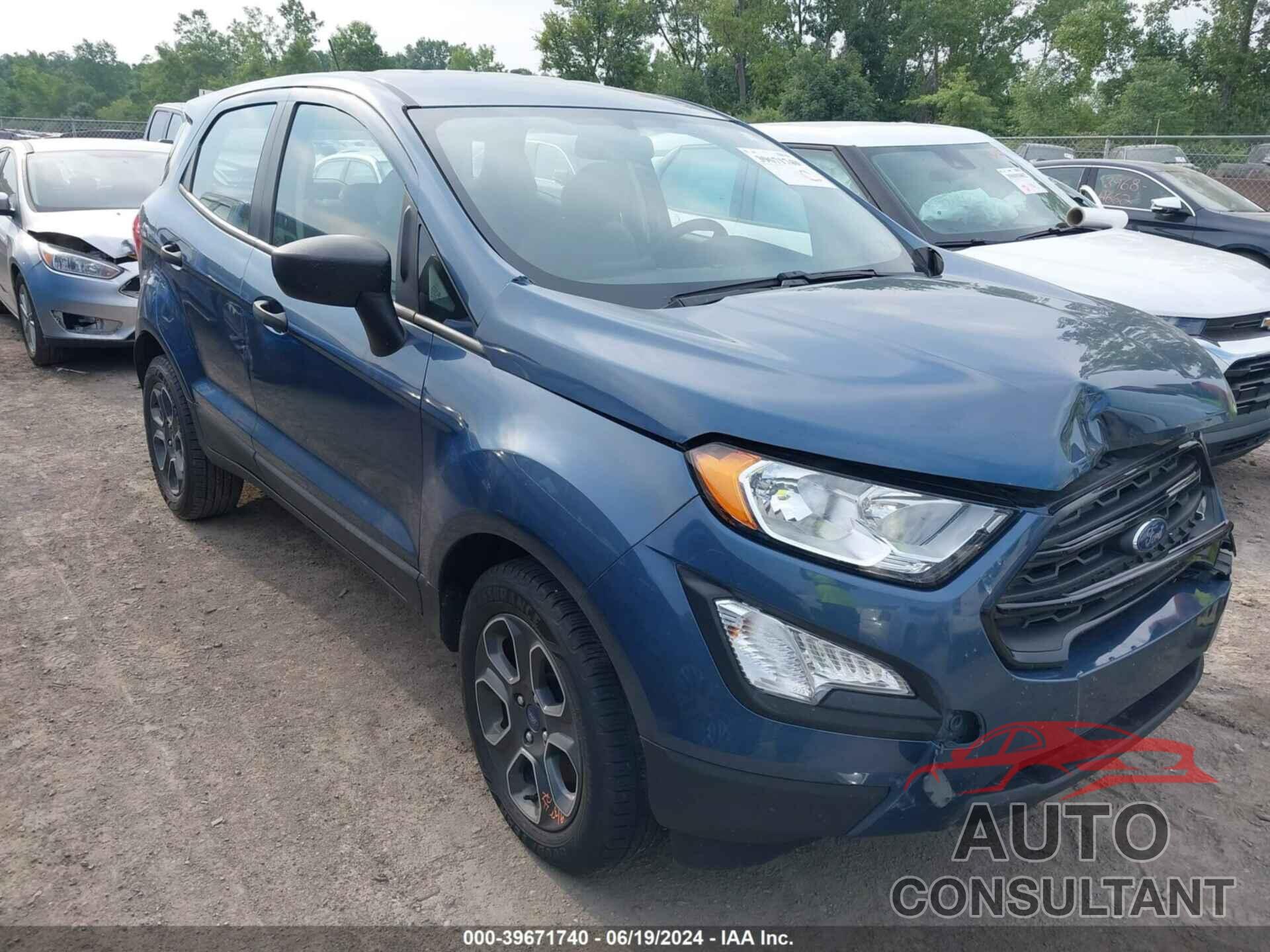 FORD ECOSPORT 2021 - MAJ3S2FE3MC437815