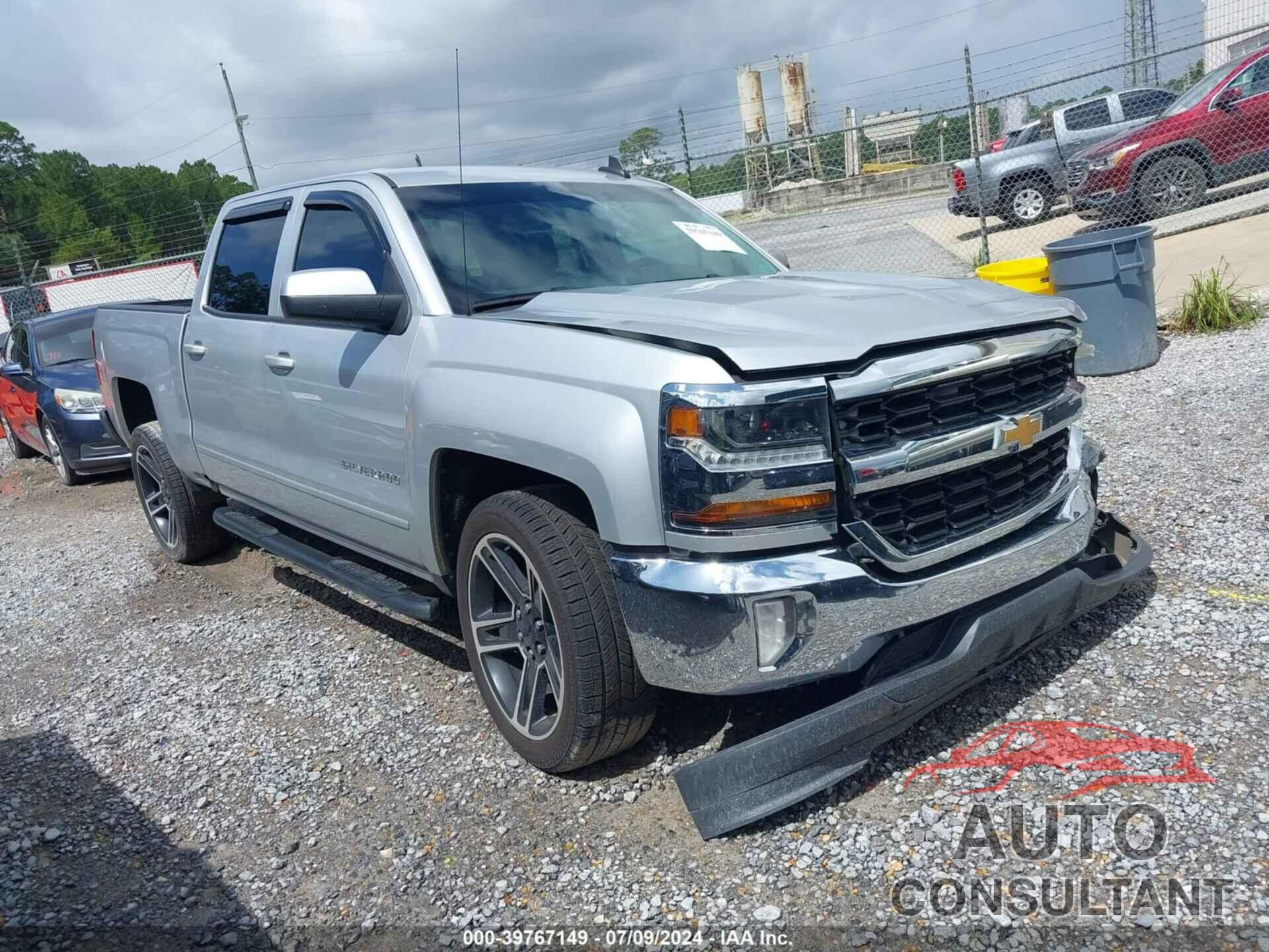 CHEVROLET SILVERADO 1500 2017 - 3GCPCREC1HG191528