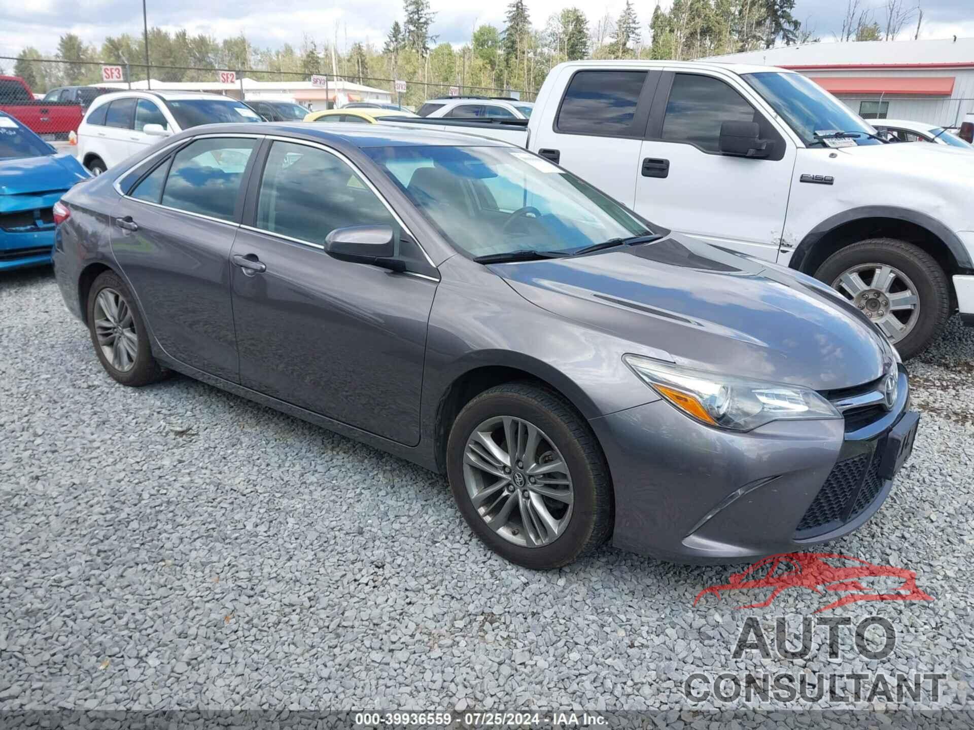 TOYOTA CAMRY 2017 - 4T1BF1FK1HU761920
