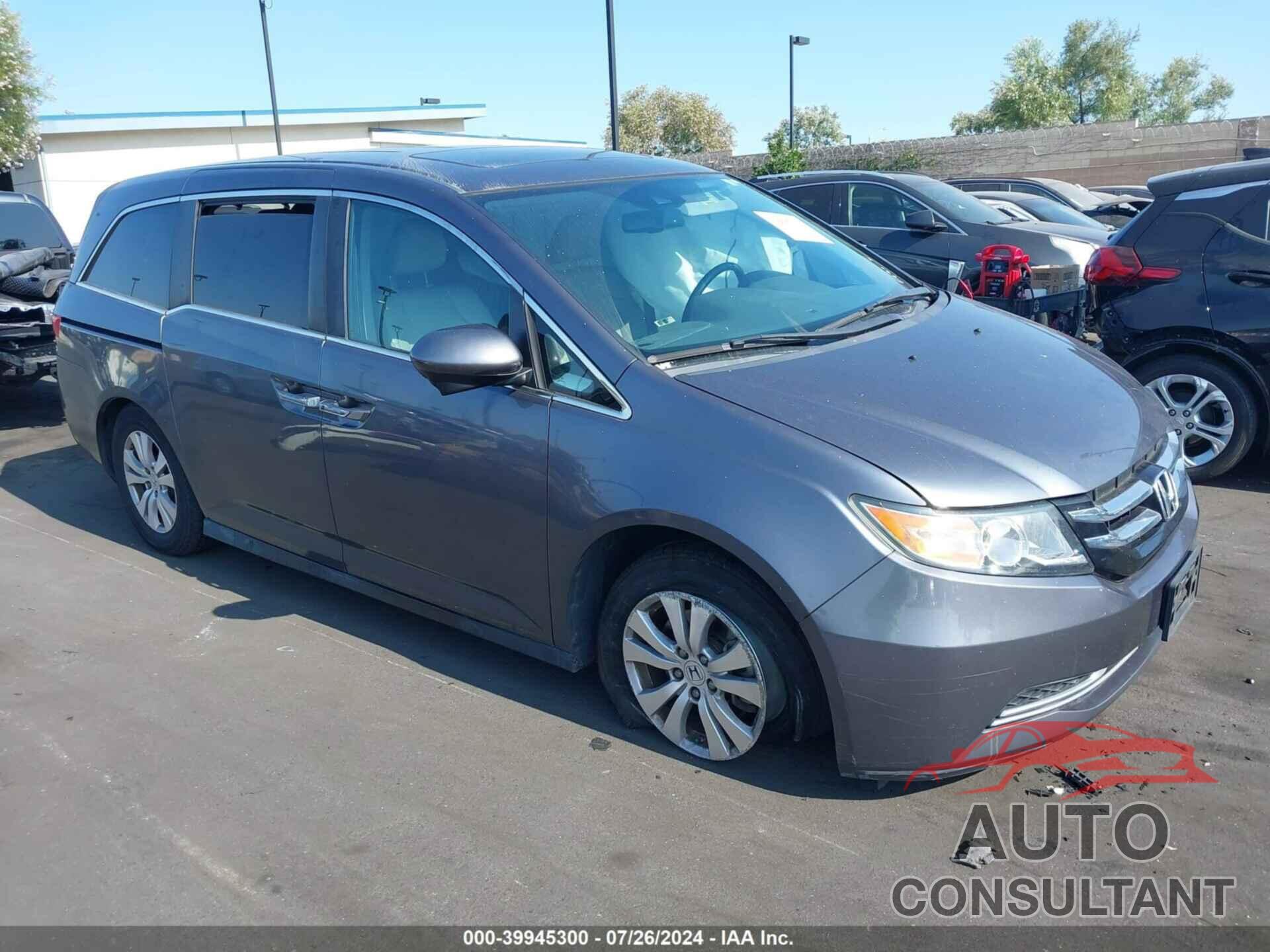 HONDA ODYSSEY 2016 - 5FNRL5H64GB119217