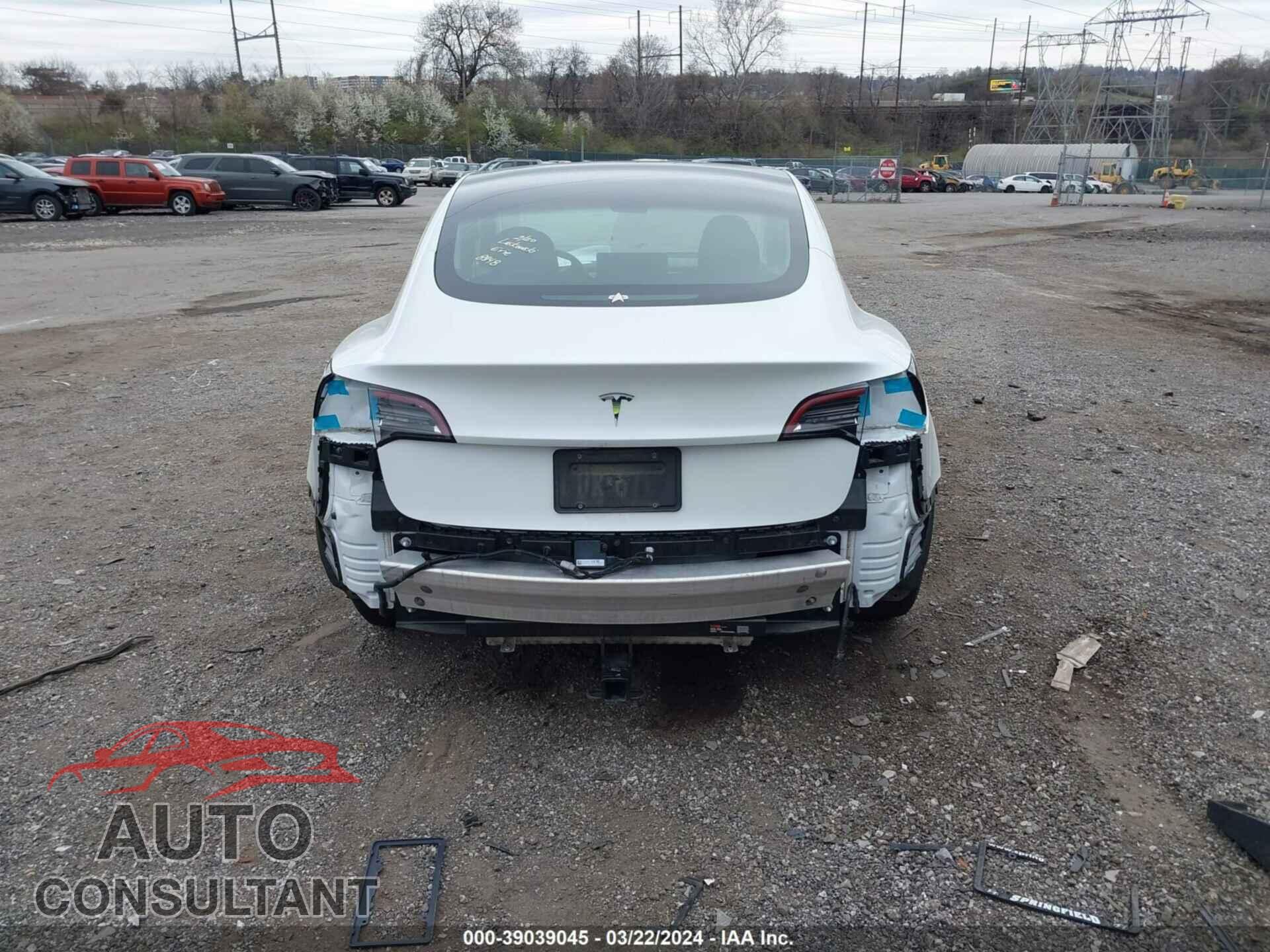 TESLA MODEL 3 2020 - 5YJ3E1EA0LF504236
