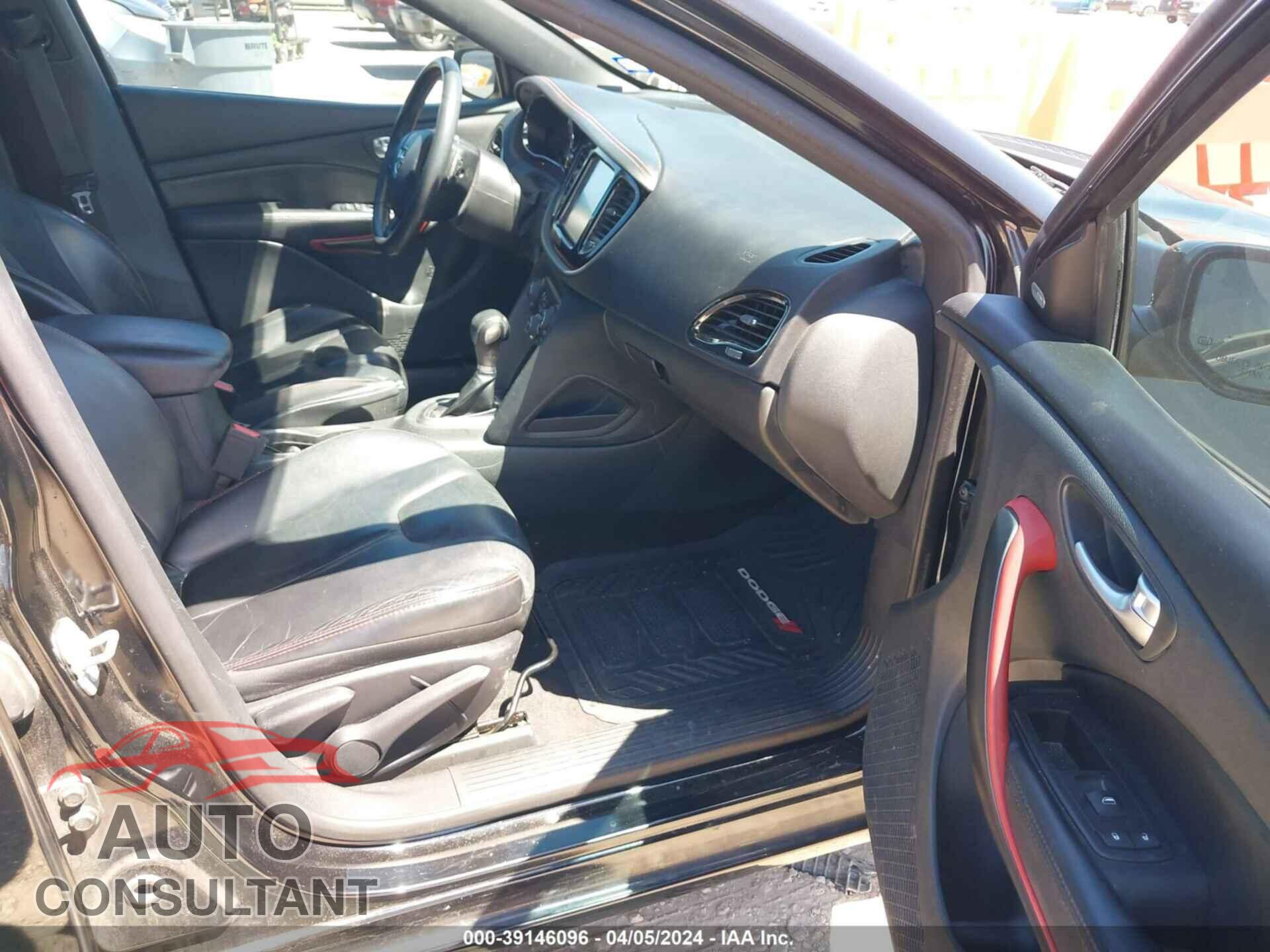 DODGE DART 2016 - 1C3CDFEB8GD630144