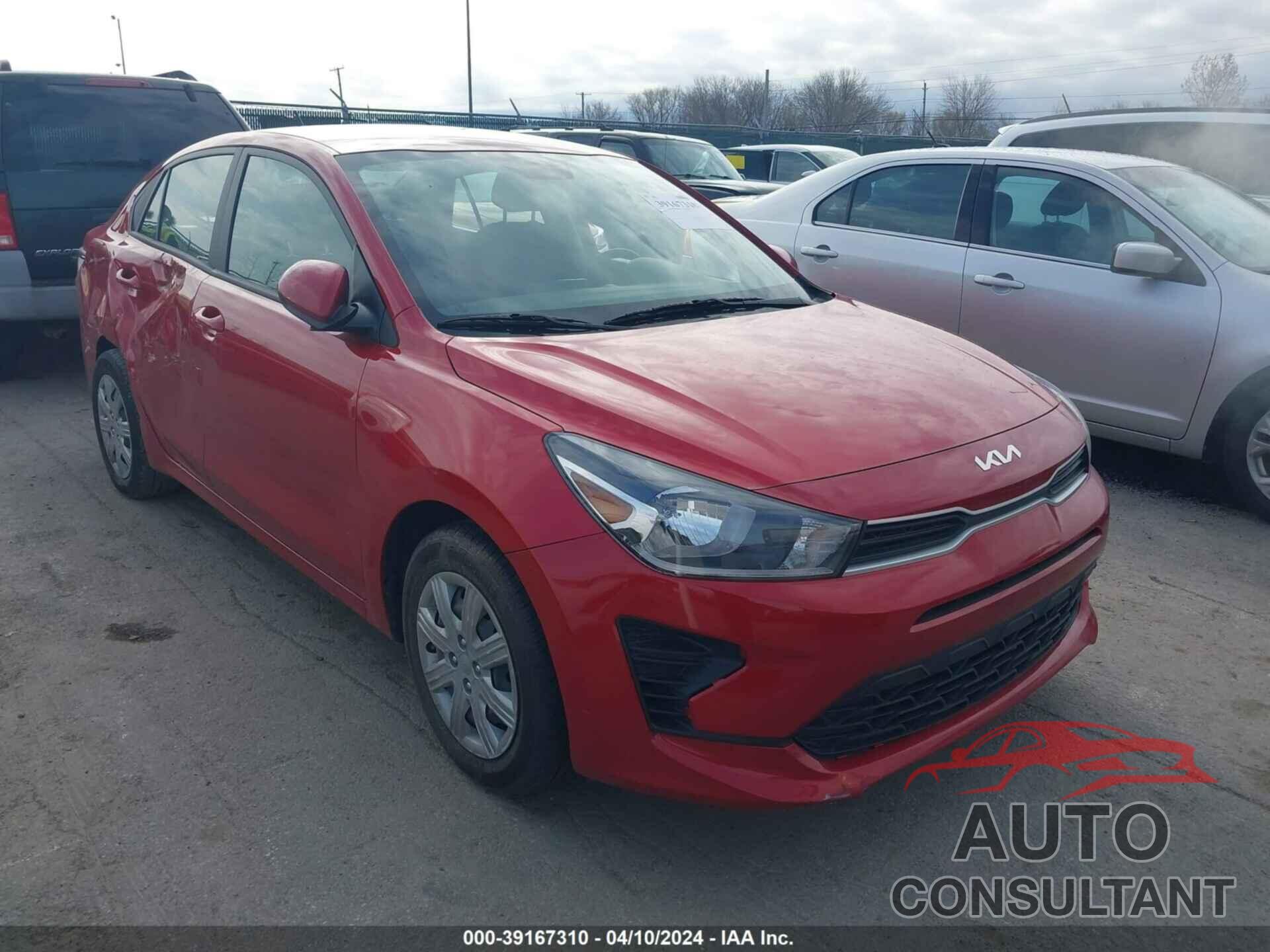 KIA RIO 2022 - 3KPA24AD7NE432316