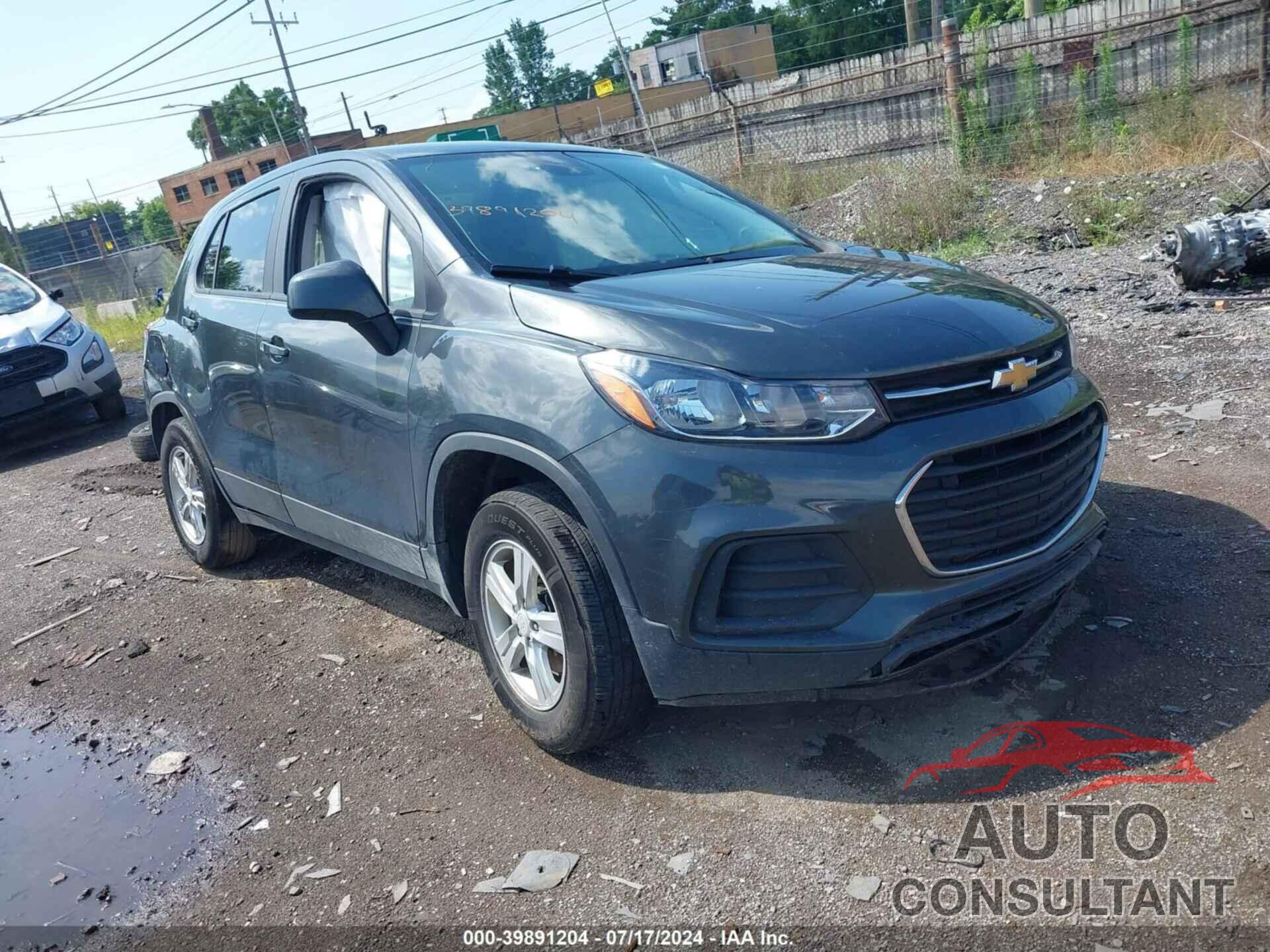 CHEVROLET TRAX 2020 - 3GNCJKSB1LL134082