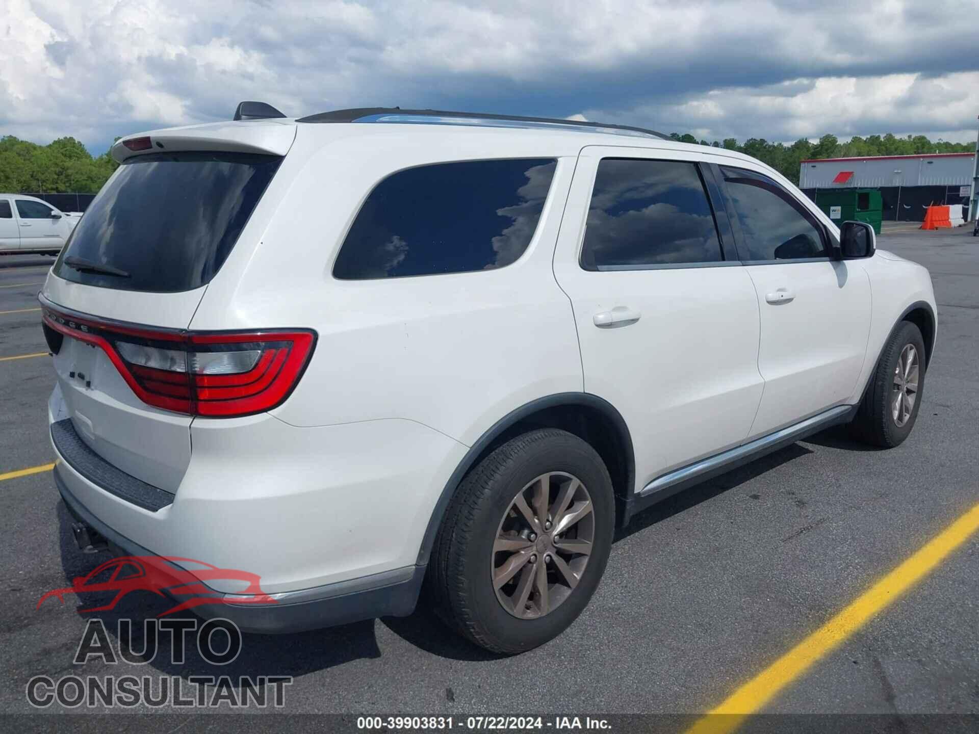 DODGE DURANGO 2017 - 1C4RDHAG9HC629370