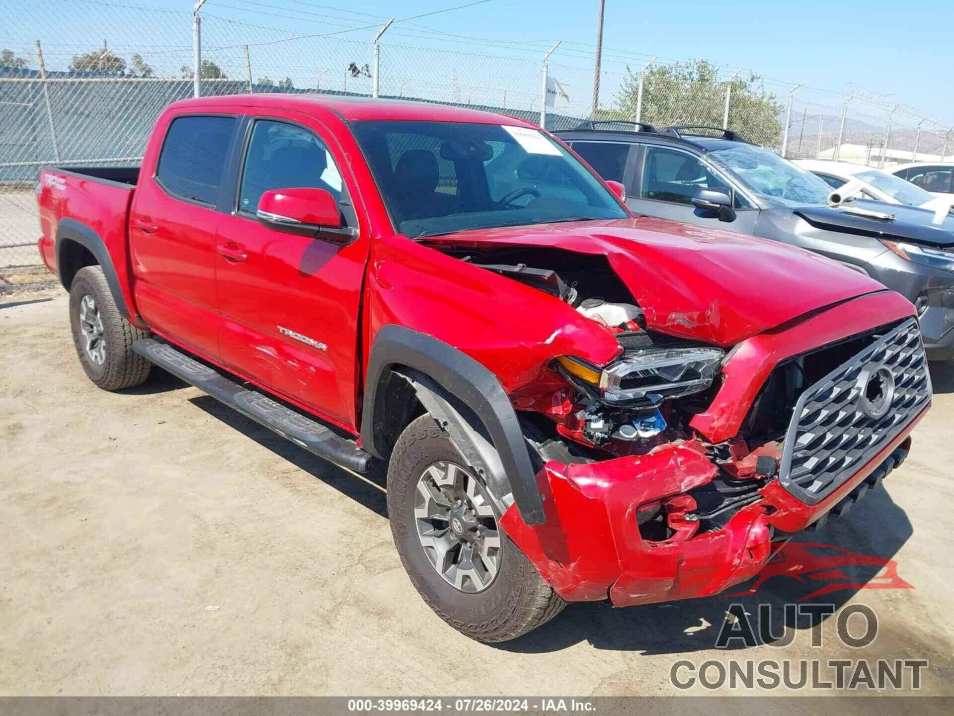 TOYOTA TACOMA 2022 - 3TMAZ5CNXNM191879