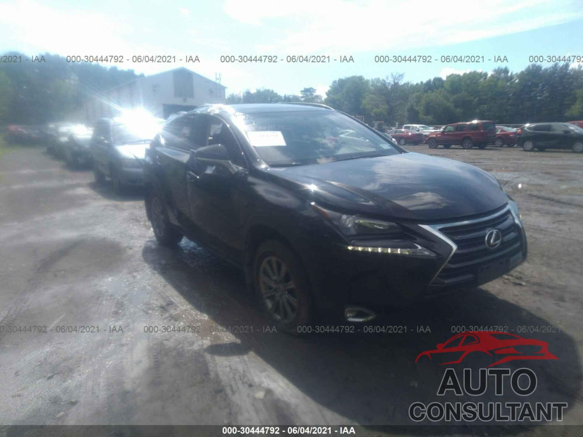 LEXUS NX 2017 - JTJBARBZ2H2100040