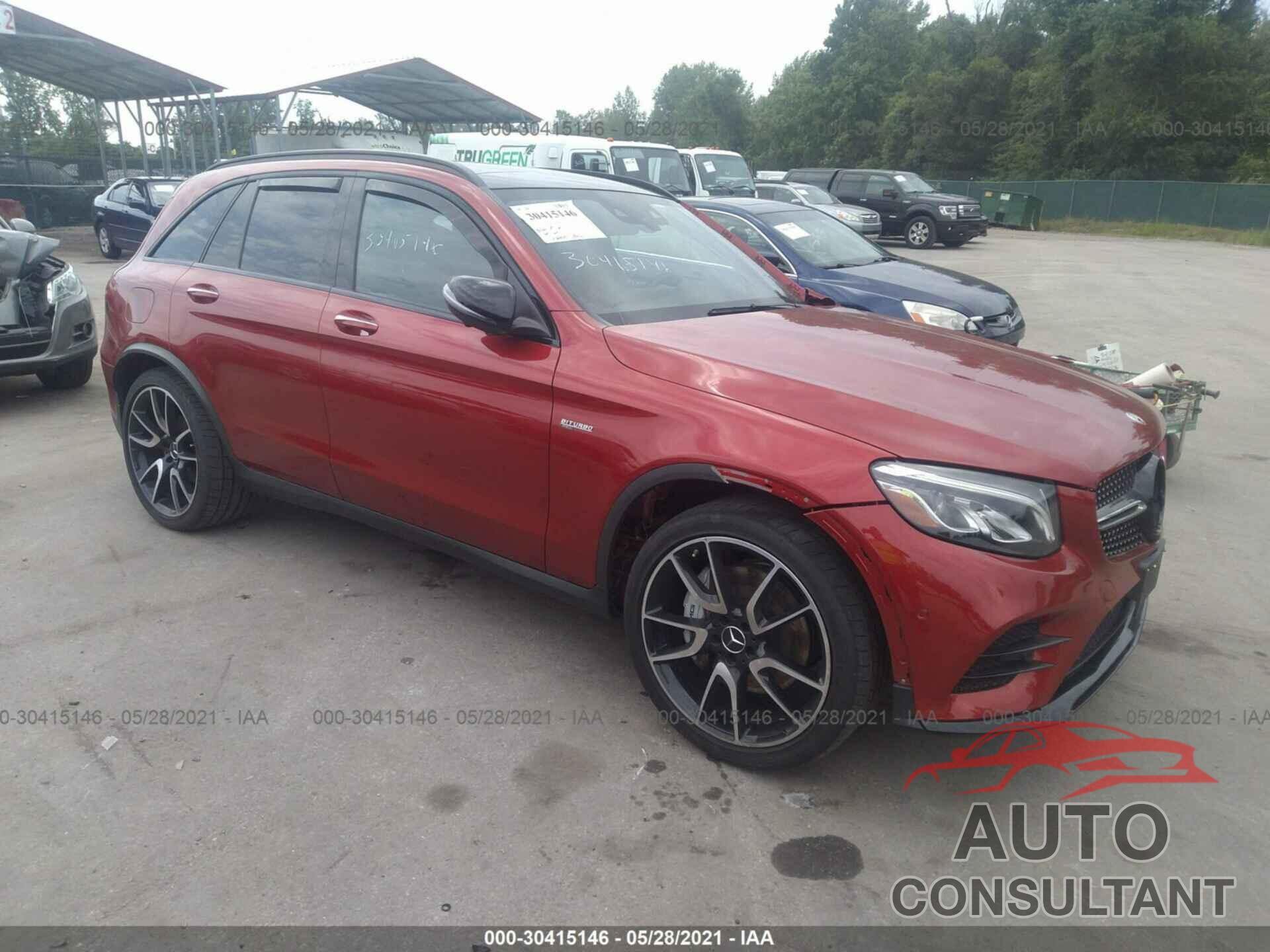 MERCEDES-BENZ GLC 2019 - WDC0G6EB2KF531784