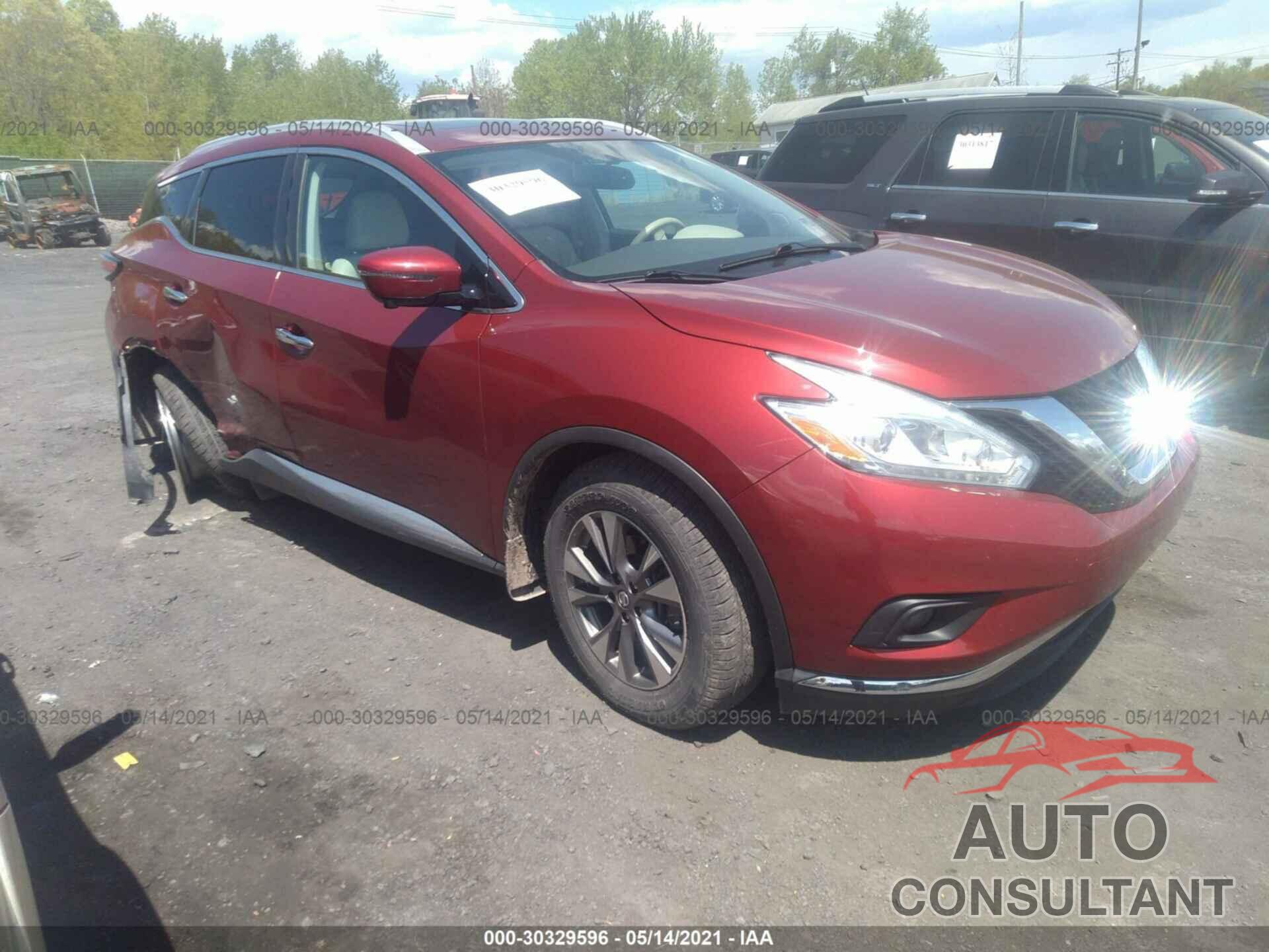 NISSAN MURANO 2016 - 5N1AZ2MH8GN116478