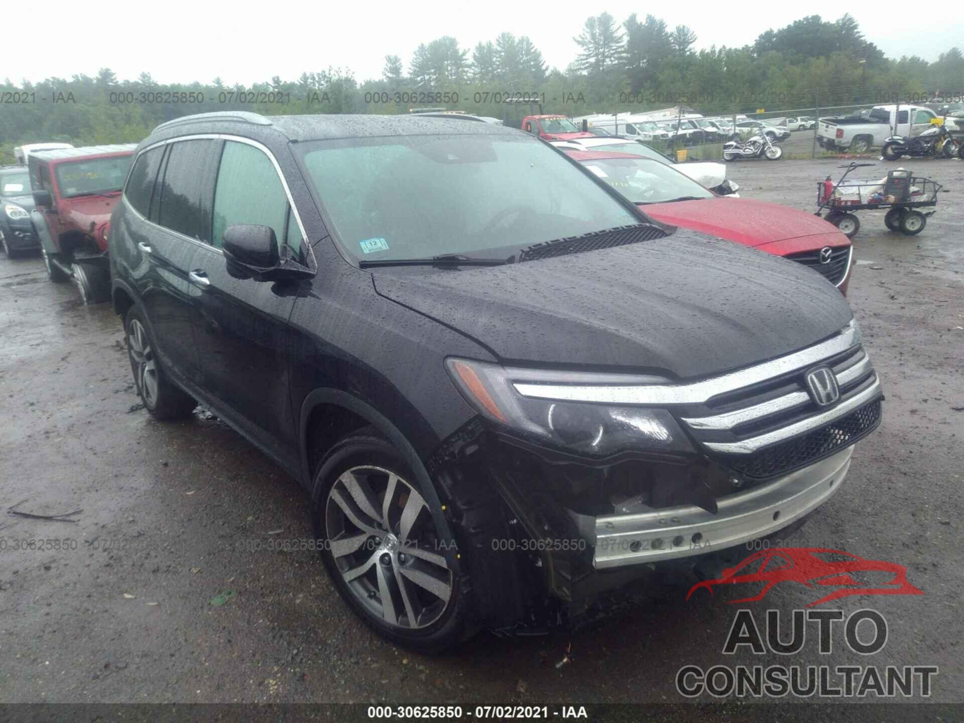 HONDA PILOT 2016 - 5FNYF6H91GB004836