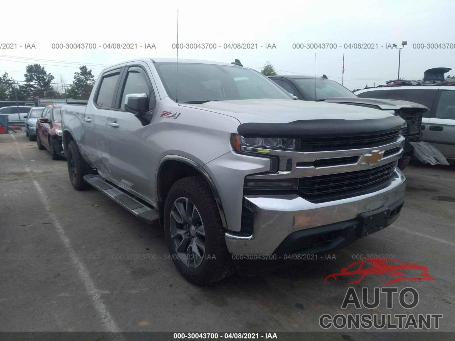 CHEVROLET SILVERADO 1500 2020 - 1GCUYDED5LZ240688