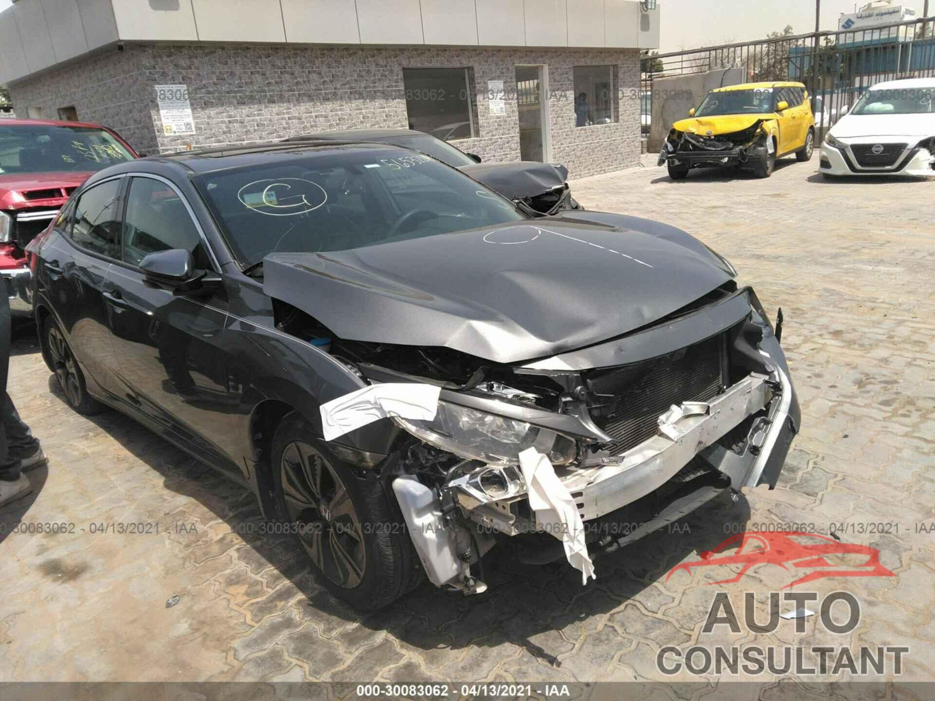 HONDA CIVIC HATCHBACK 2017 - SHHFK7H59HU205499