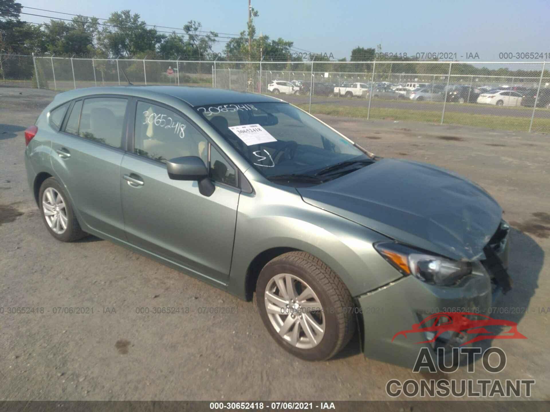 SUBARU IMPREZA WAGON 2016 - JF1GPAB62GH220565