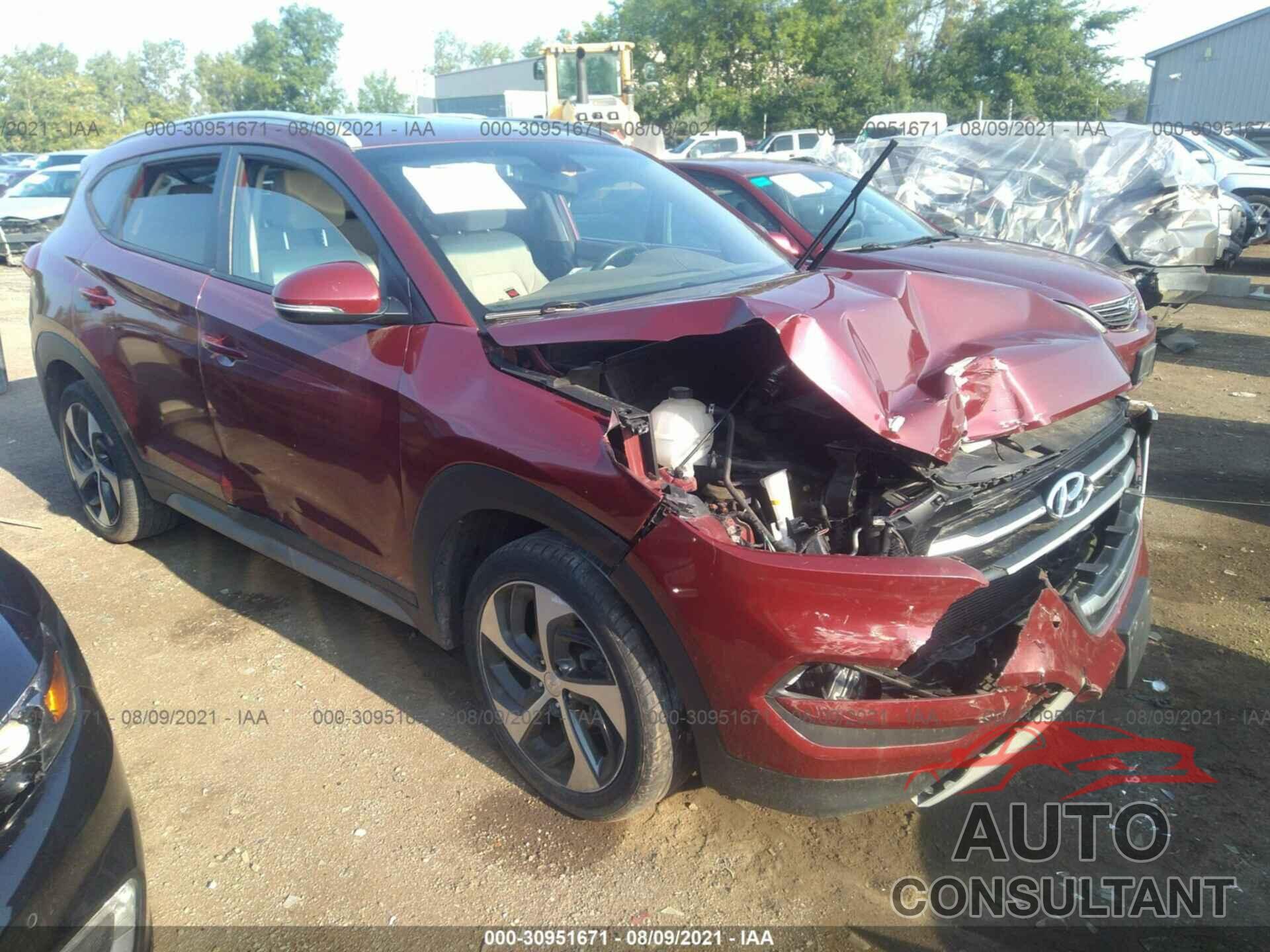 HYUNDAI TUCSON 2017 - KM8J3CA25HU538528