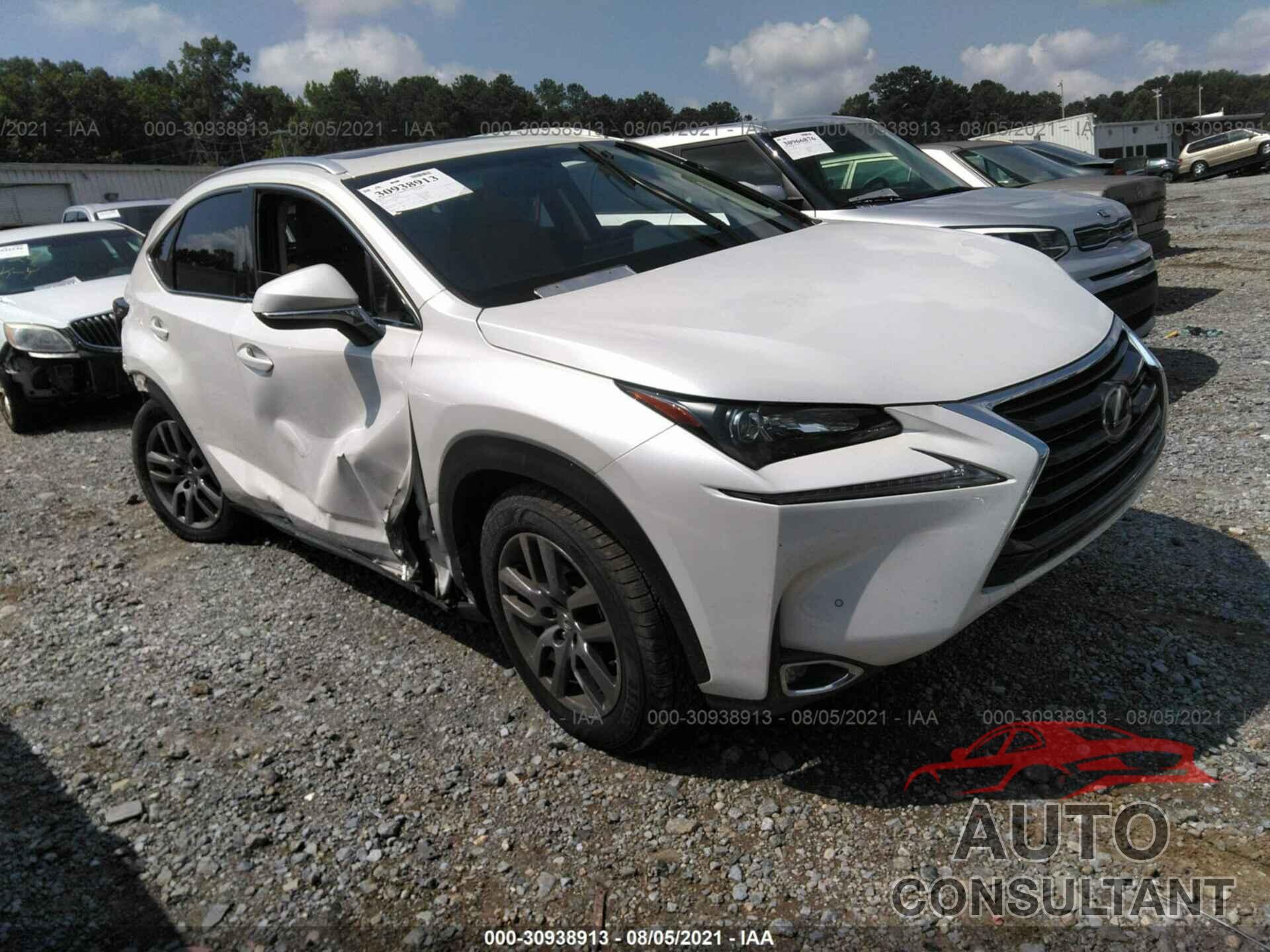 LEXUS NX 200T 2016 - JTJYARBZ2G2043766