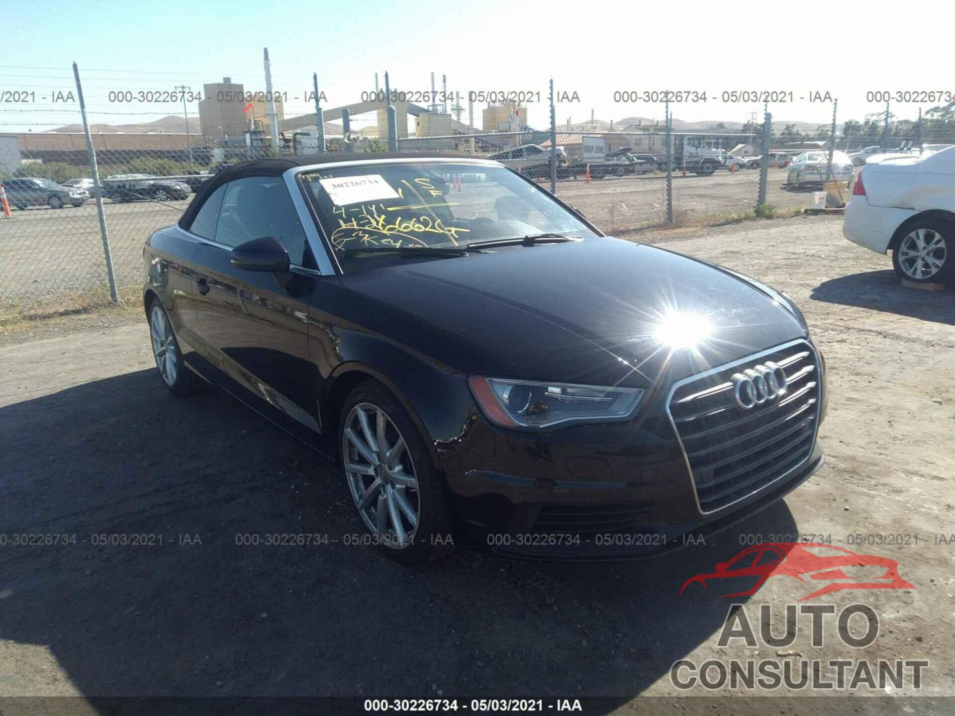 AUDI A3 2016 - WAU67LFF7G1023053