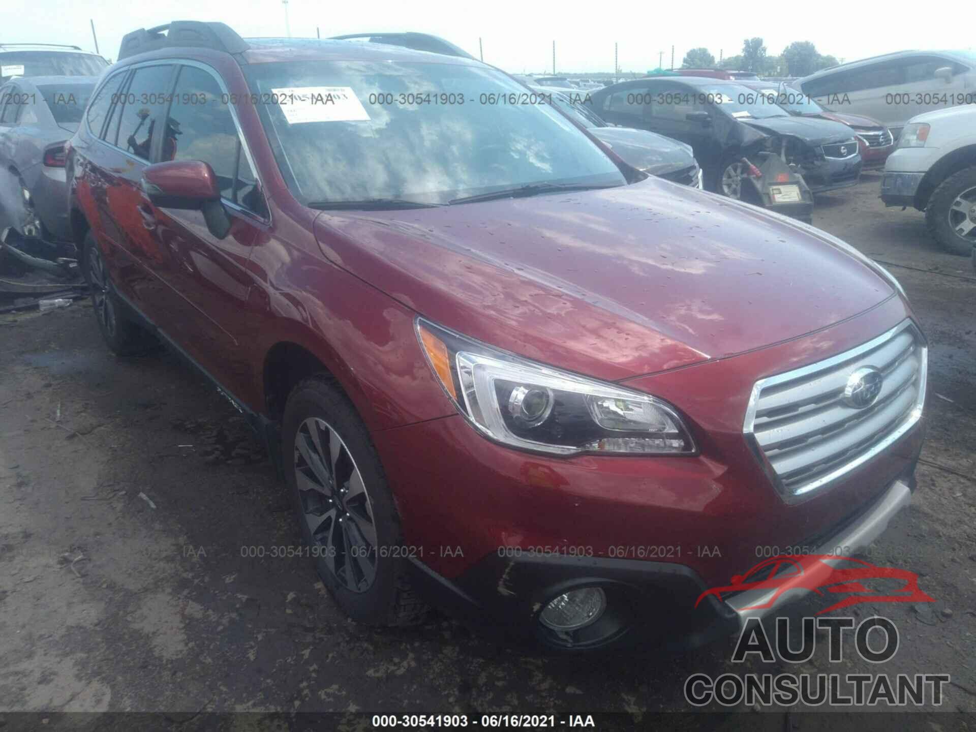 SUBARU OUTBACK 2017 - 4S4BSENC9H3343804