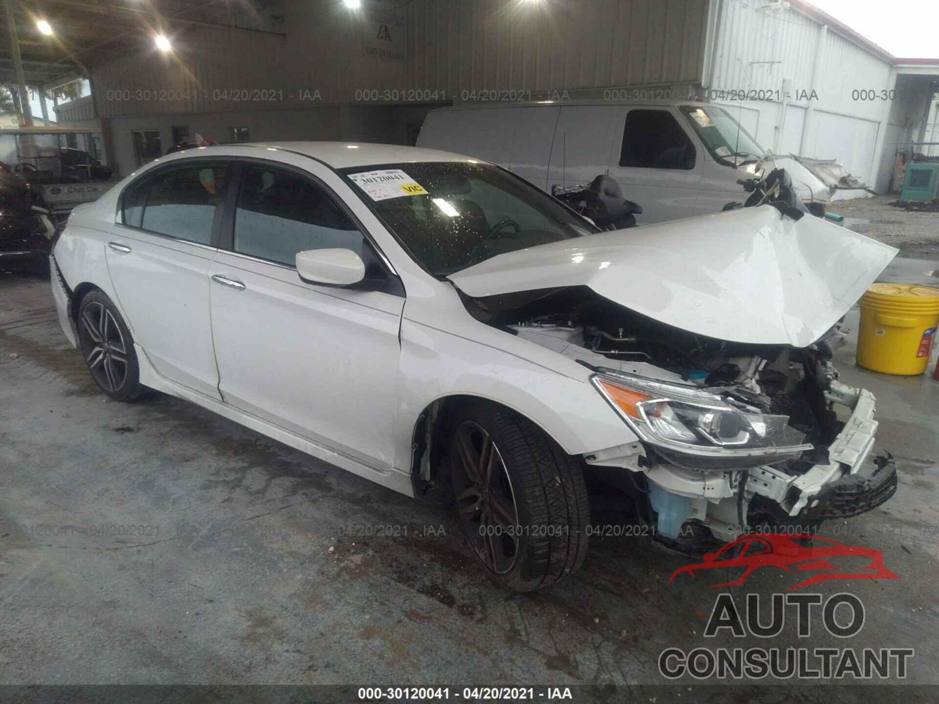 HONDA ACCORD SEDAN 2017 - 1HGCR2F50HA281953