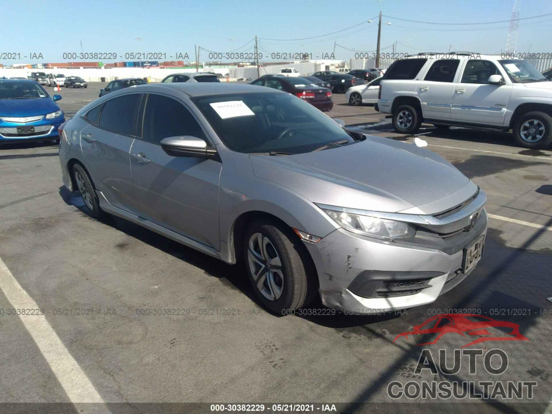 HONDA CIVIC SEDAN 2016 - 2HGFC2F56GH568549