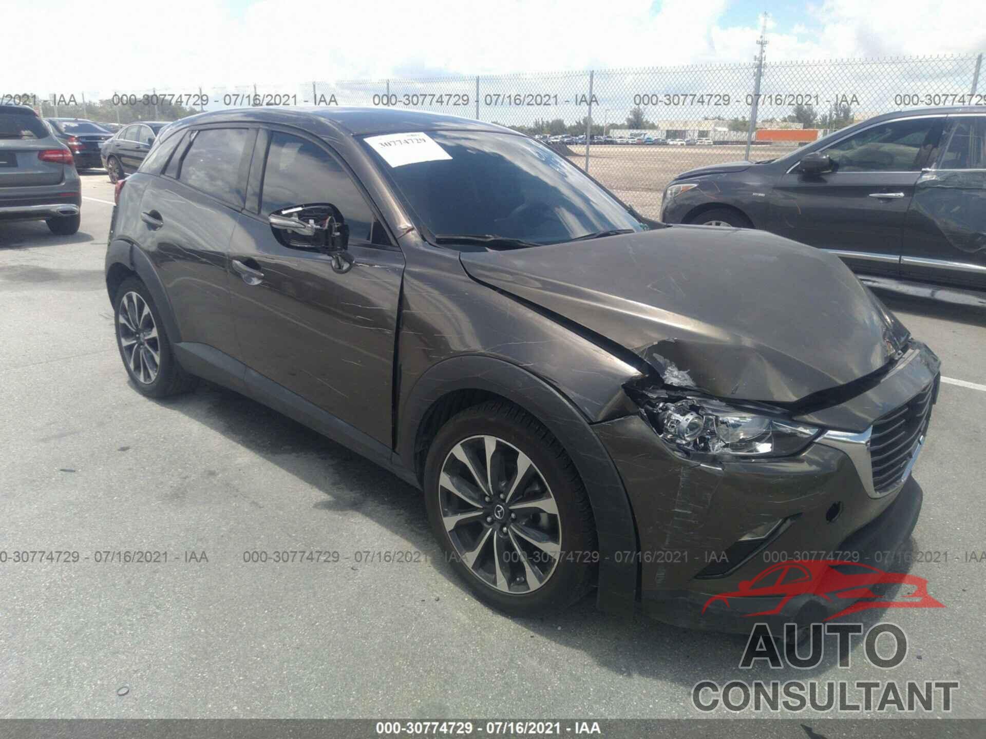 MAZDA CX-3 2019 - JM1DKDC76K1406311