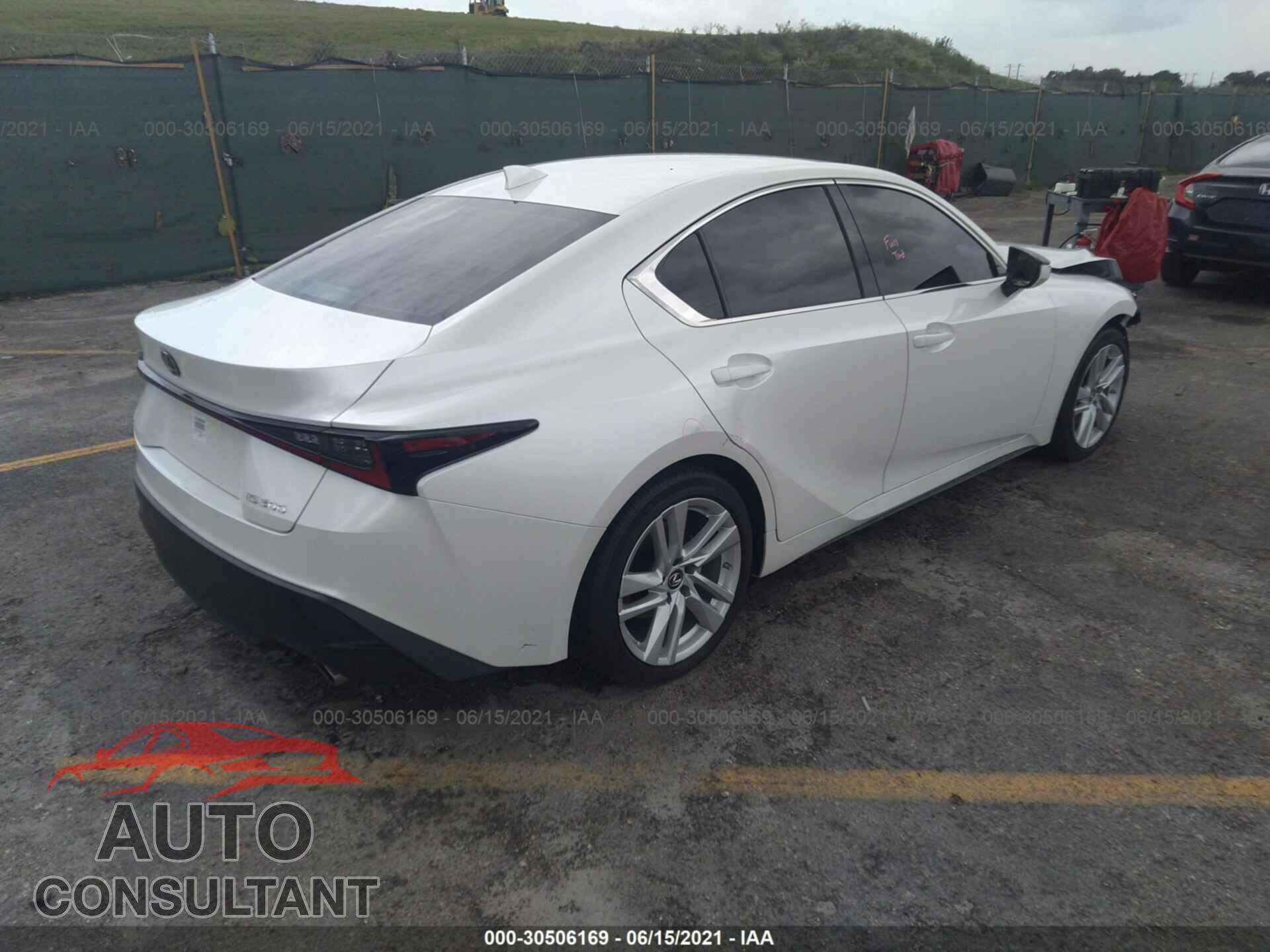 LEXUS IS 2021 - JTHAA1D20M5113585