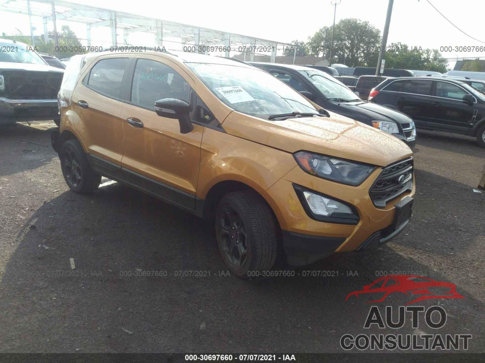 FORD ECOSPORT 2021 - MAJ6S3JL0MC410368