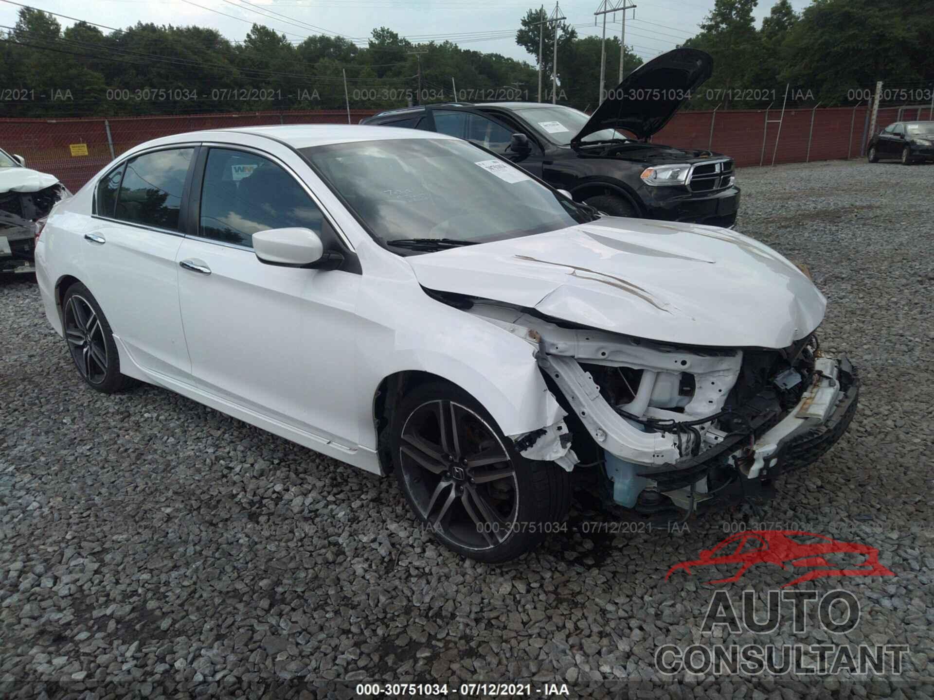 HONDA ACCORD SEDAN 2016 - 1HGCR2F58GA150283