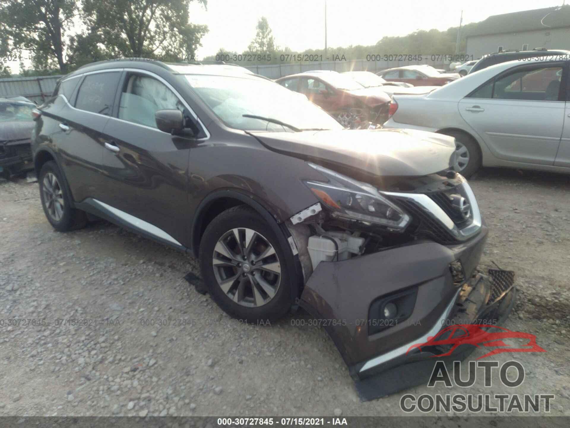 NISSAN MURANO 2018 - 5N1AZ2MH5JN102979