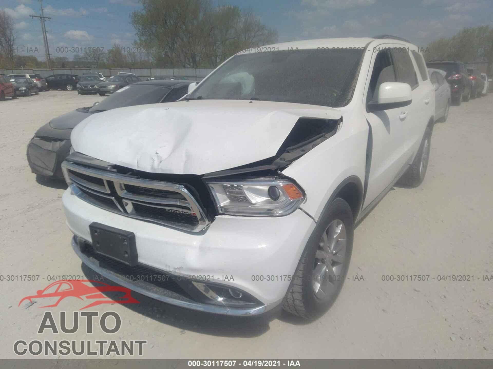 DODGE DURANGO 2017 - 1C4RDJAG0HC630107