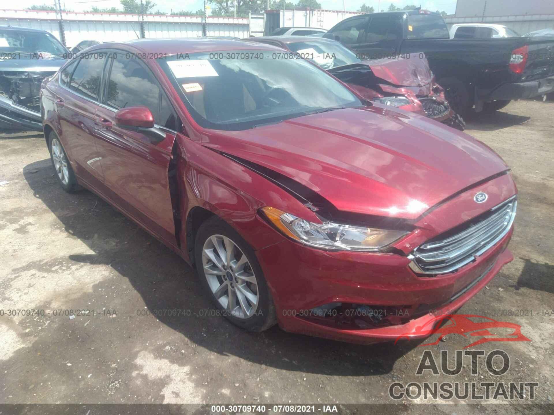 FORD FUSION 2017 - 3FA6P0H70HR413268