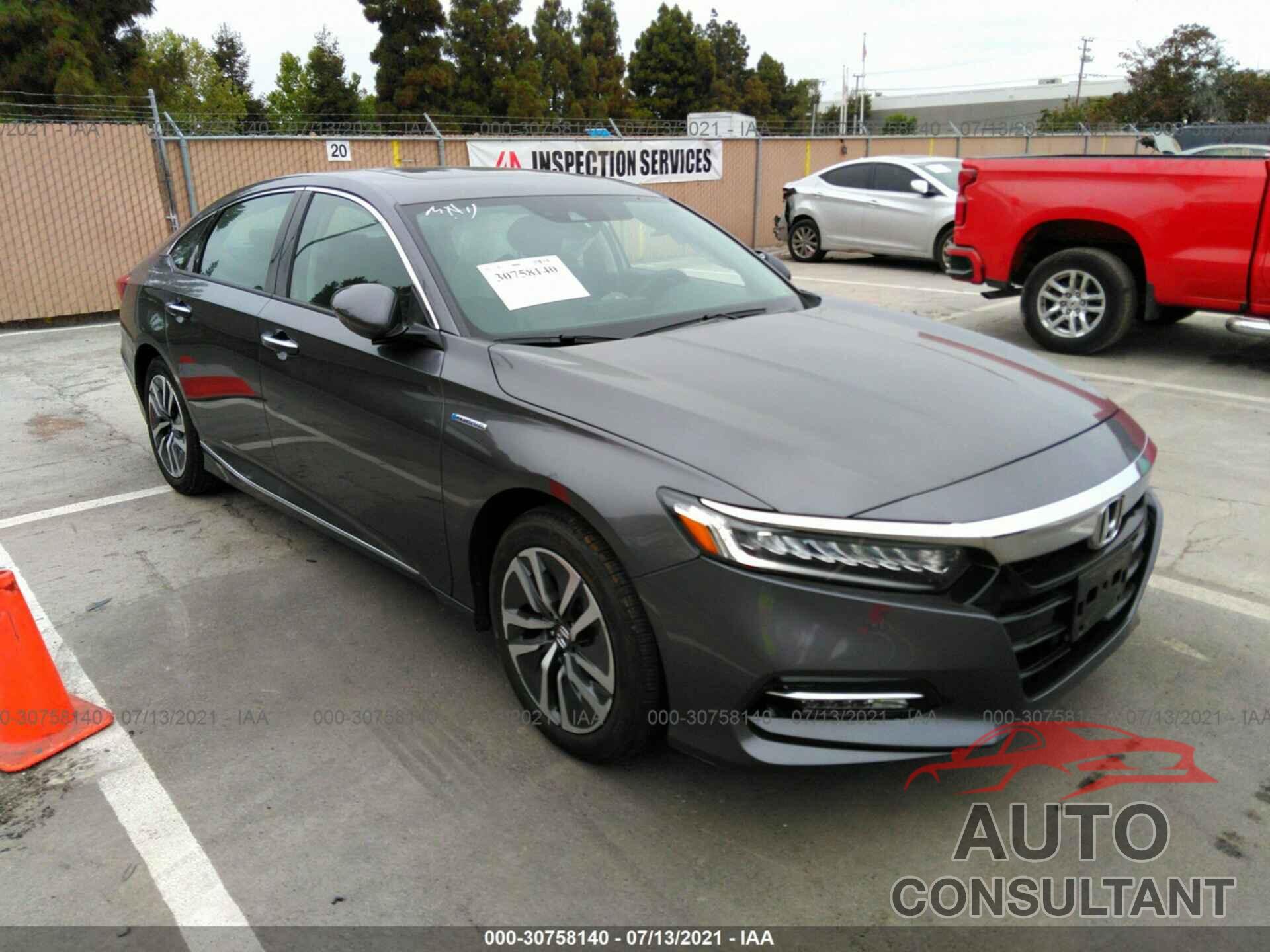 HONDA ACCORD HYBRID 2018 - 1HGCV3F97JA012424